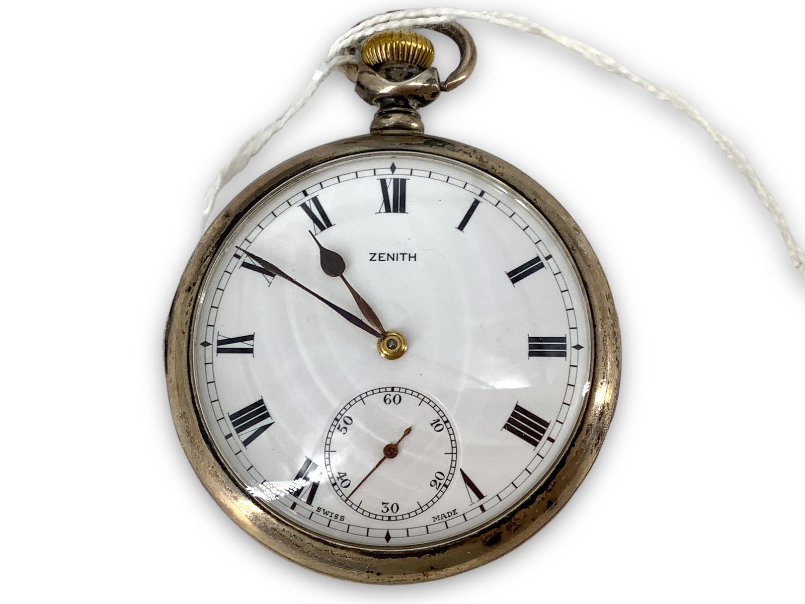 Zenith Pocket Watch - Sterling Silver Case (1 of 5)
