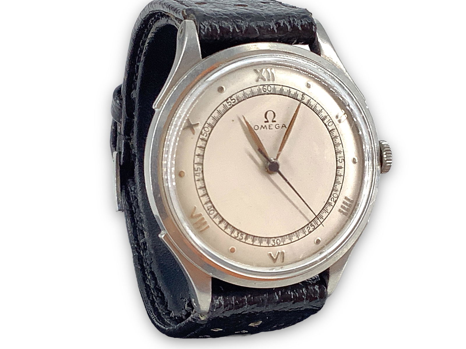 Men's Omega Automatic Bumper Wrist Watch - Rare Dial (1 of 8)