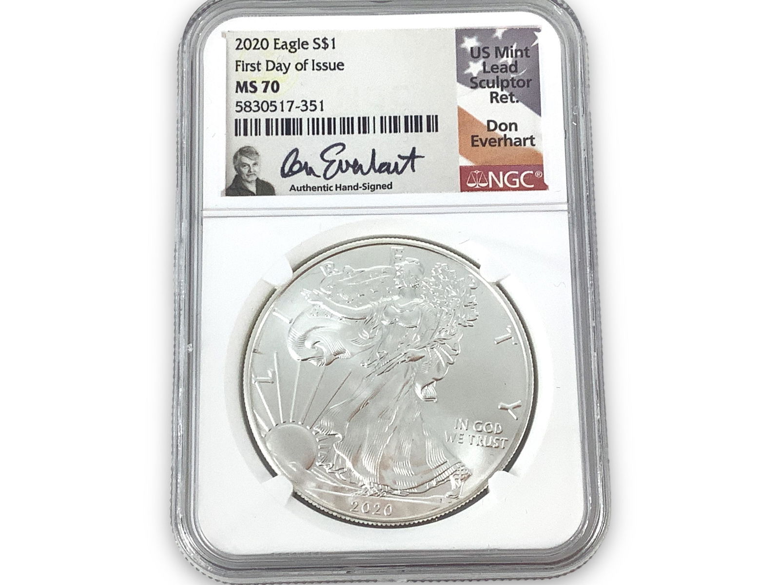 2020 U.S. American Silver Eagle (1 of 2)