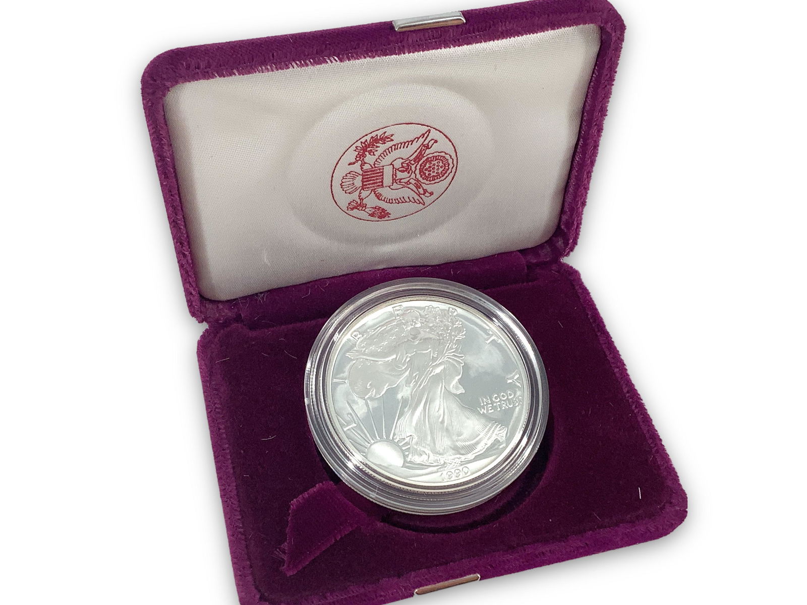U.S. 1 oz. $1.00 Fine Silver Eagle (1 of 8)
