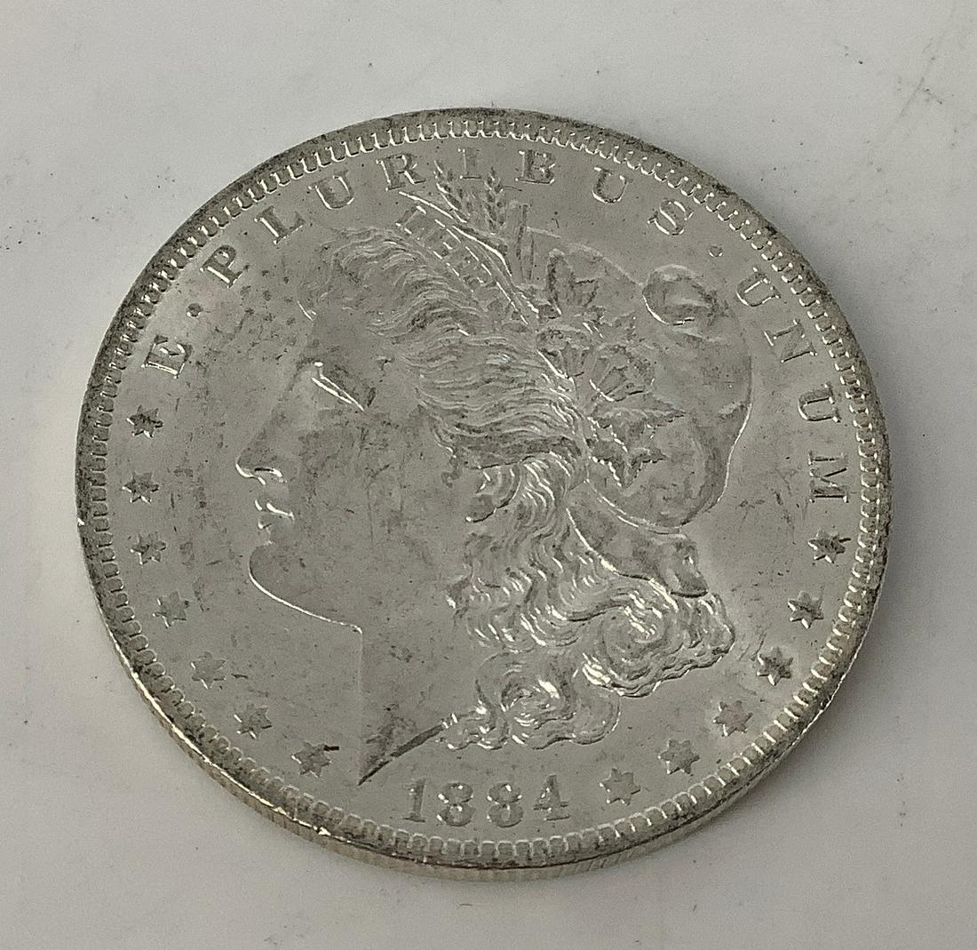 1884-O U.S. Morgan Silver Dollar Coin (1 of 2)