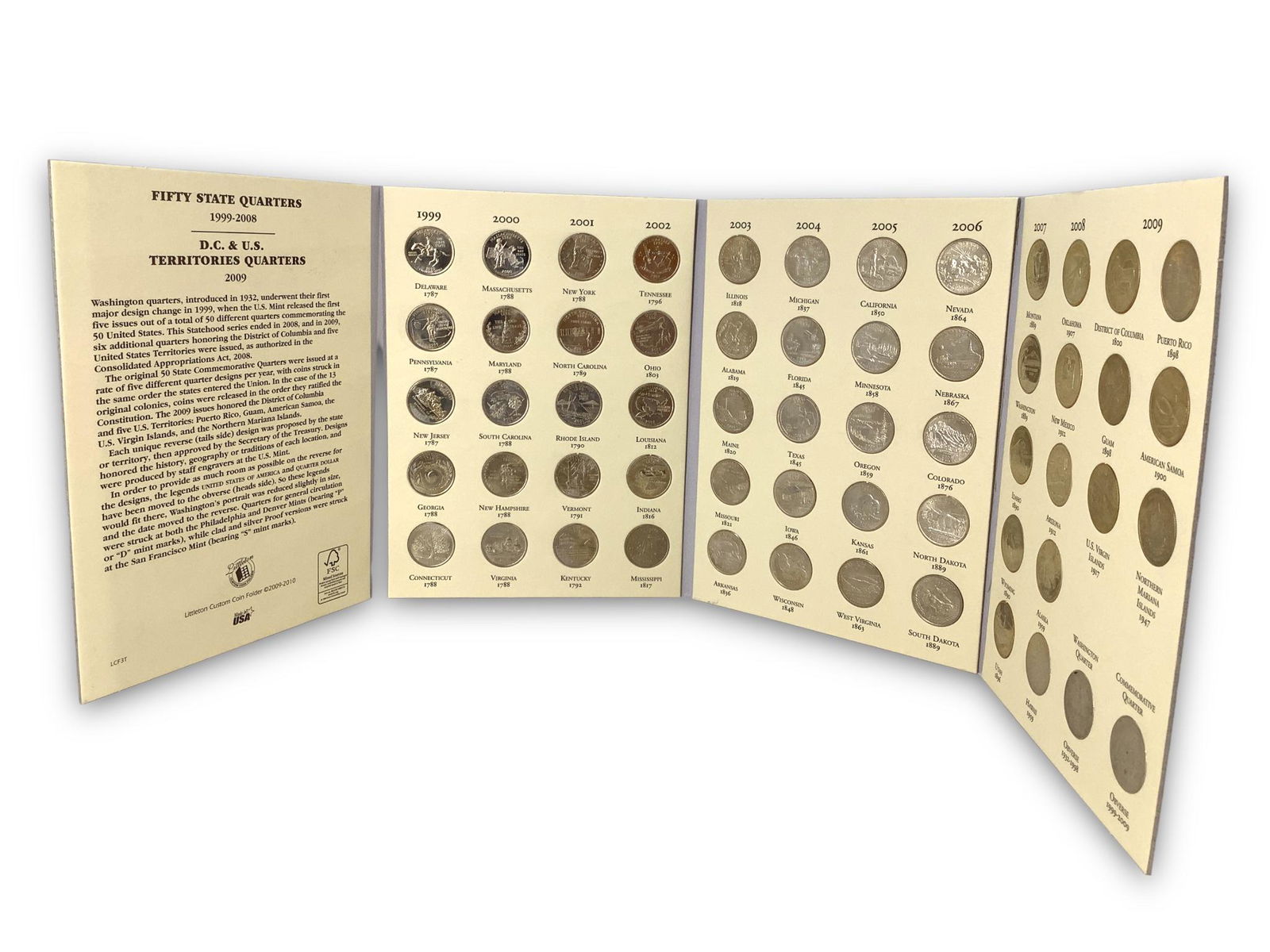 Complete State Quarter and Territory Coin Set (1 of 6)