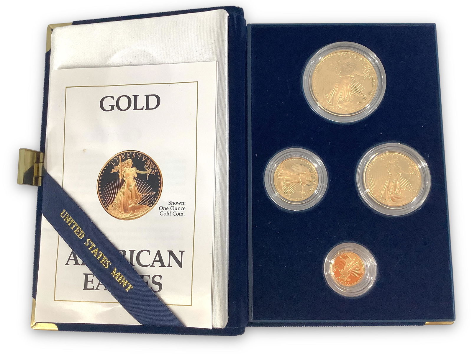 1990 U.S. Gold American Eagle Four-Coin Proof Set (1 of 6)