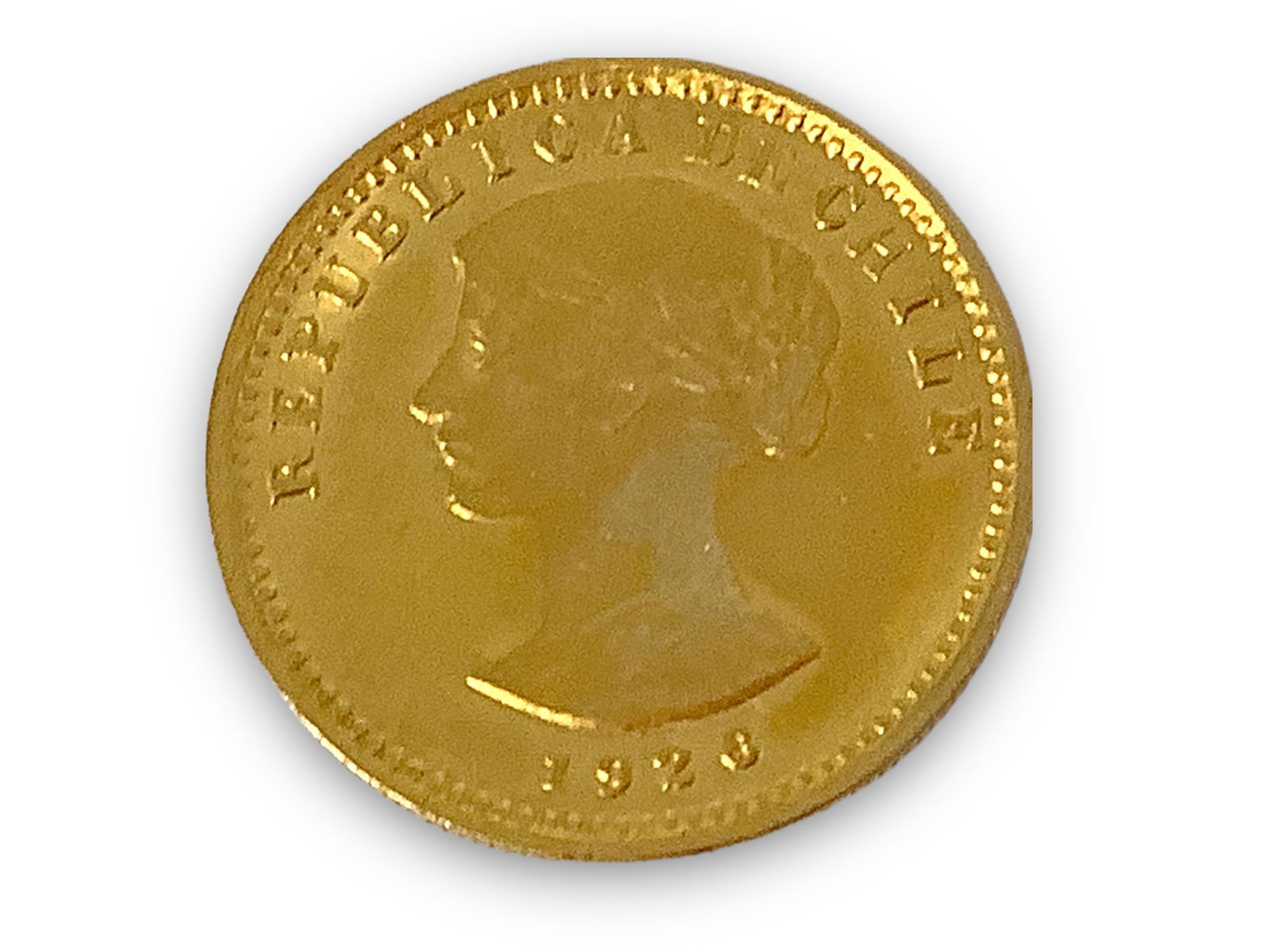 Chile 1926-SO 20 Pesos Gold Coin (1 of 4)
