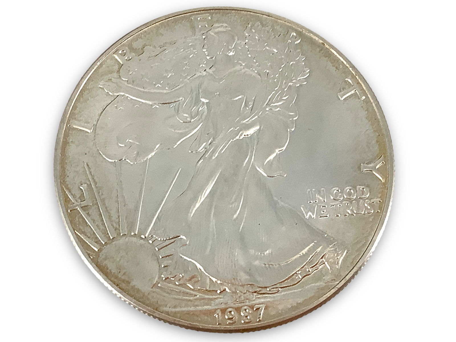 1987 U.S. 1 oz. Silver Eagle (1 of 3)
