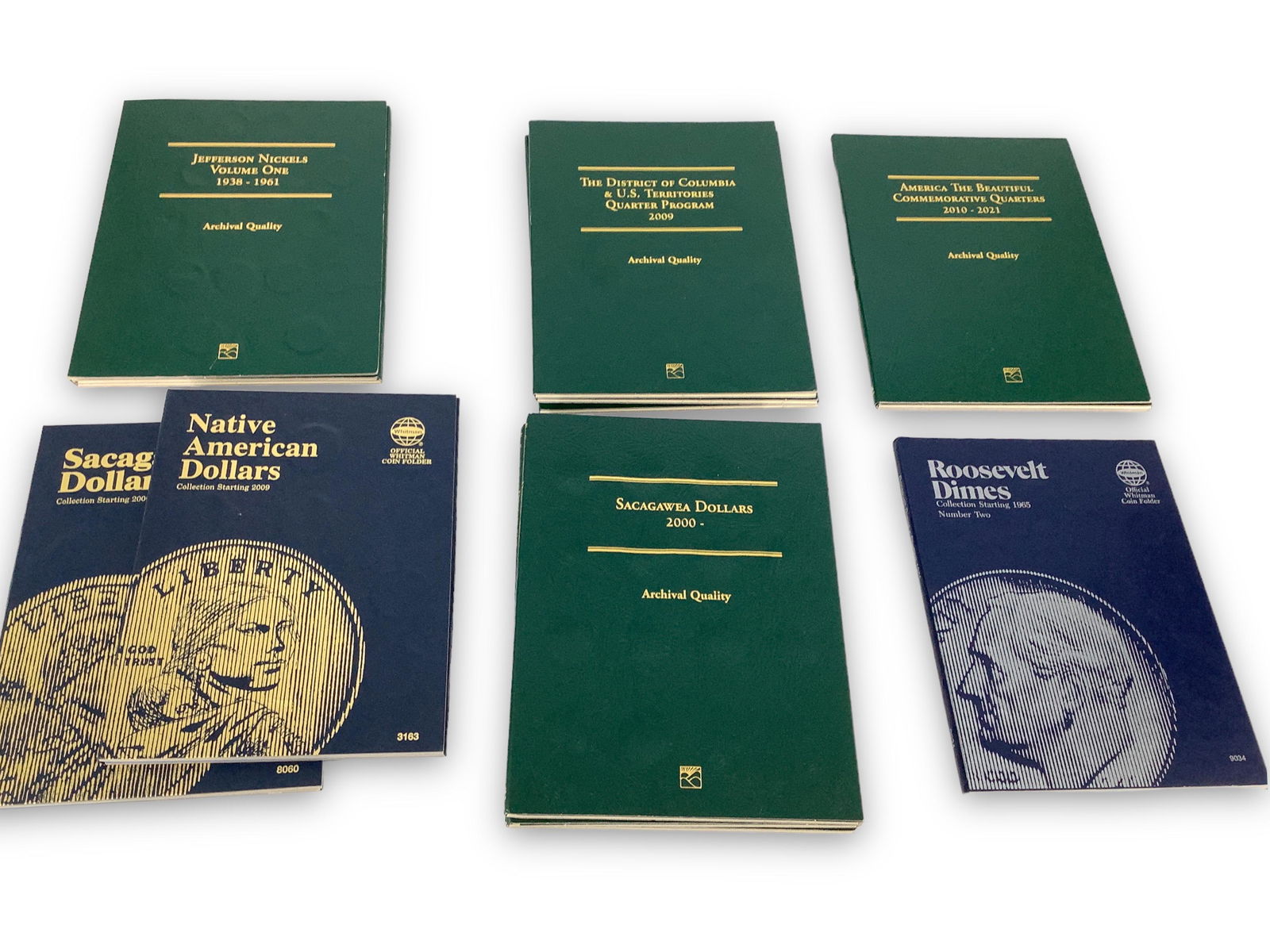 Twelve U.S. Coin Albums (1 of 10)