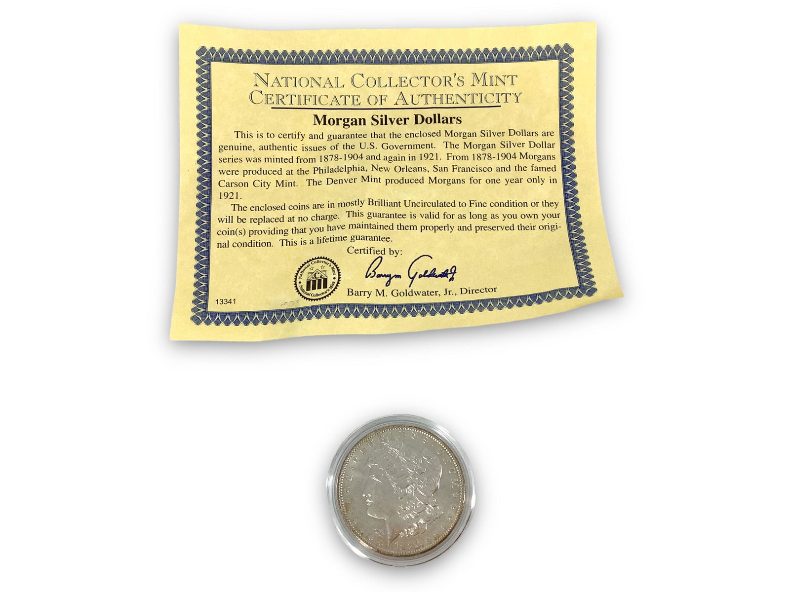 1886 U.S. Morgan Silver Dollar (1 of 4)