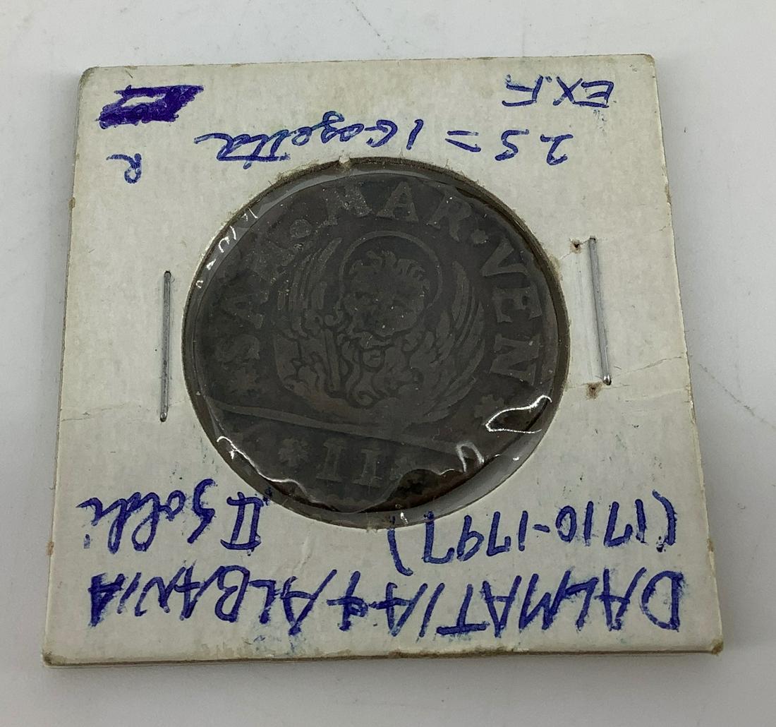 Italian States - Republic of Venice - Dalmatia + Albania 2 Soldi Coin (1 of 2)