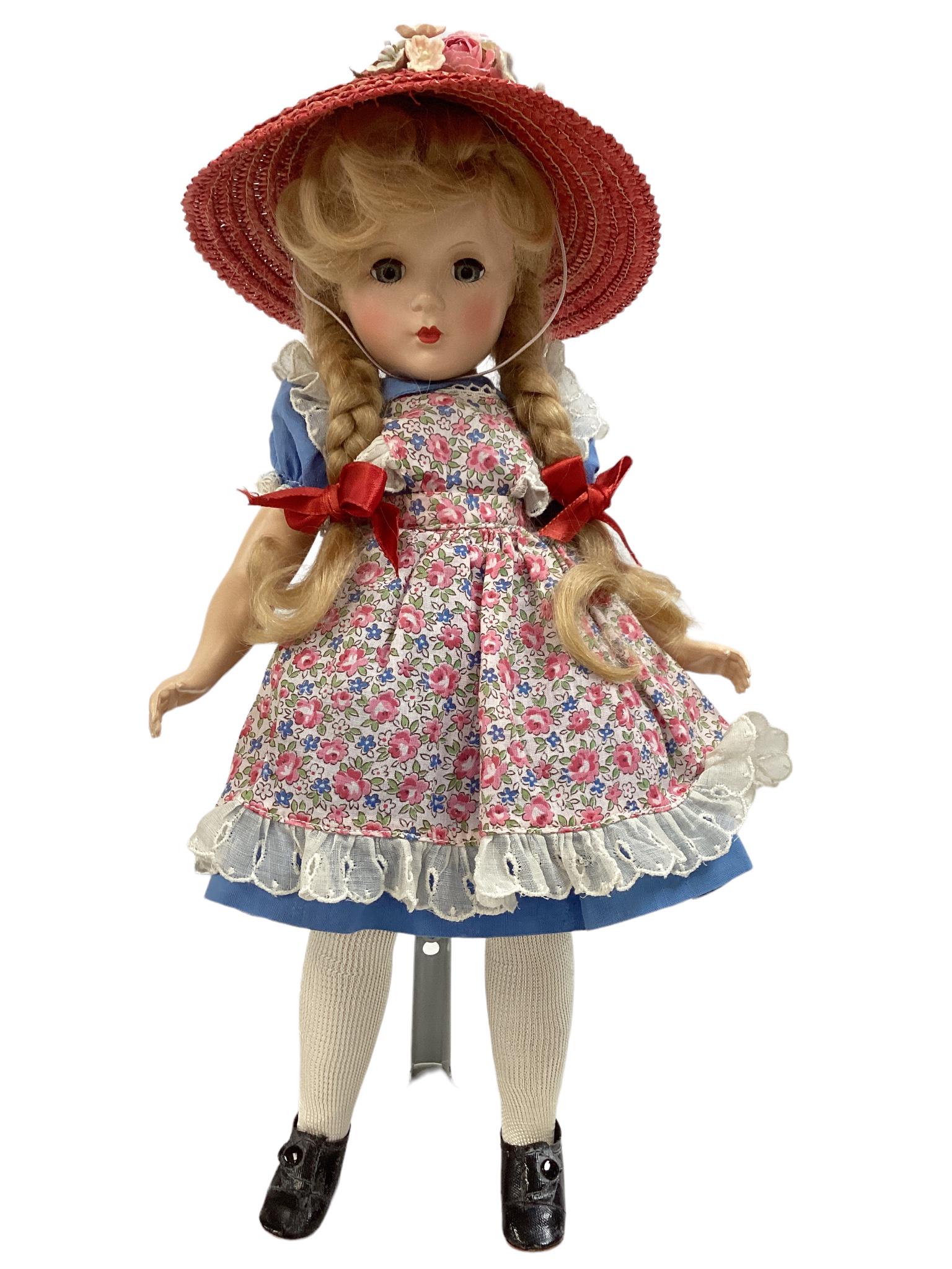 Madame Alexander Hard Plastic Mcguffey Ana. All Original 14
