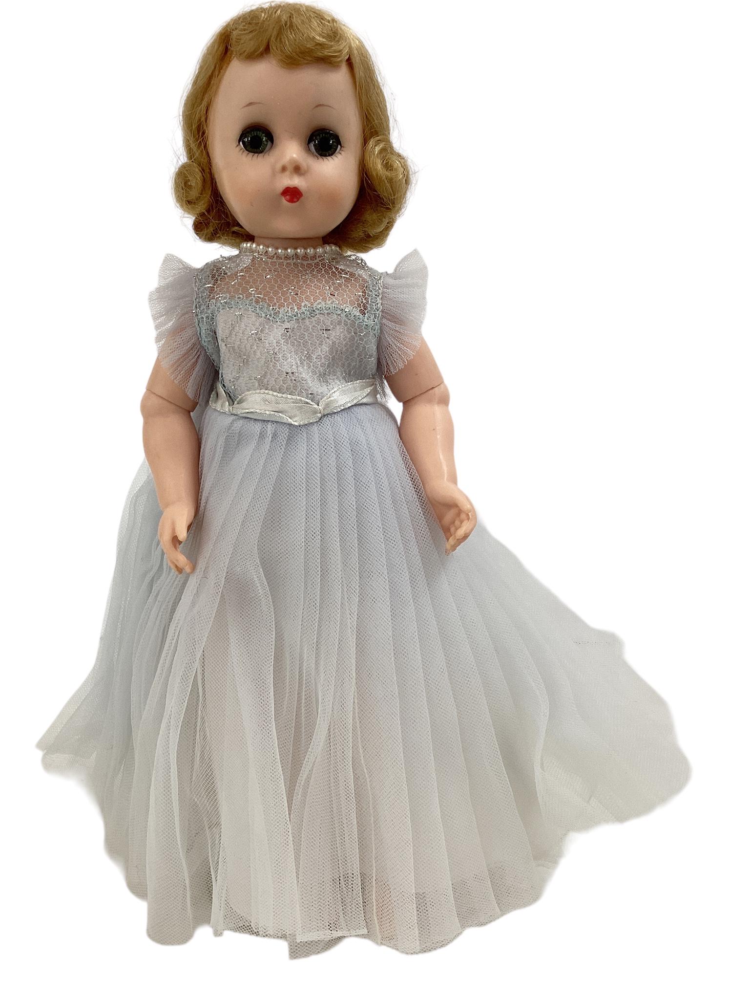 Madame Alexander â€œLissy" 11" doll with vintage dress and no shoes. (1 of 4)
