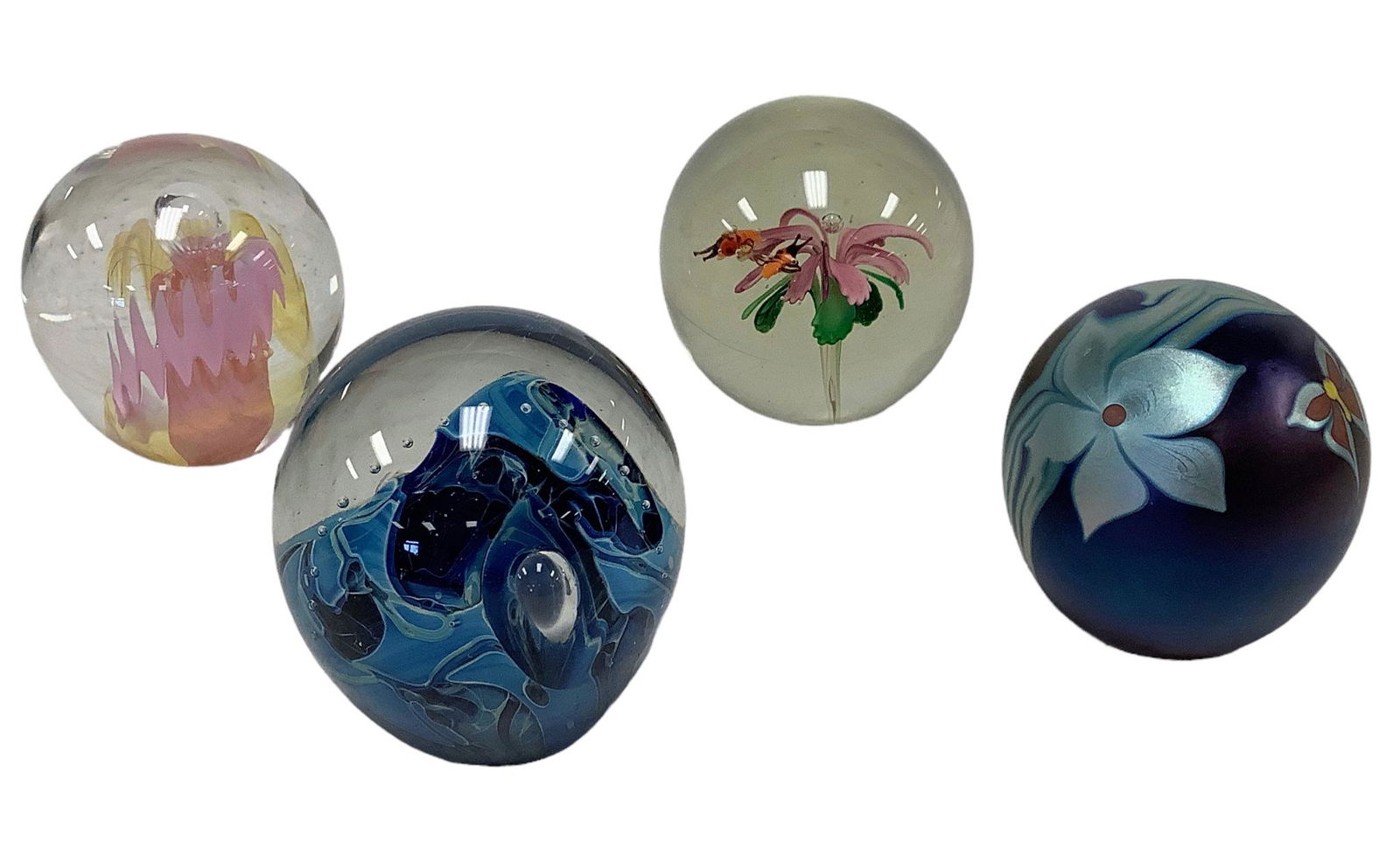 Four Distinctive and Charming Paperweights (1 of 2)