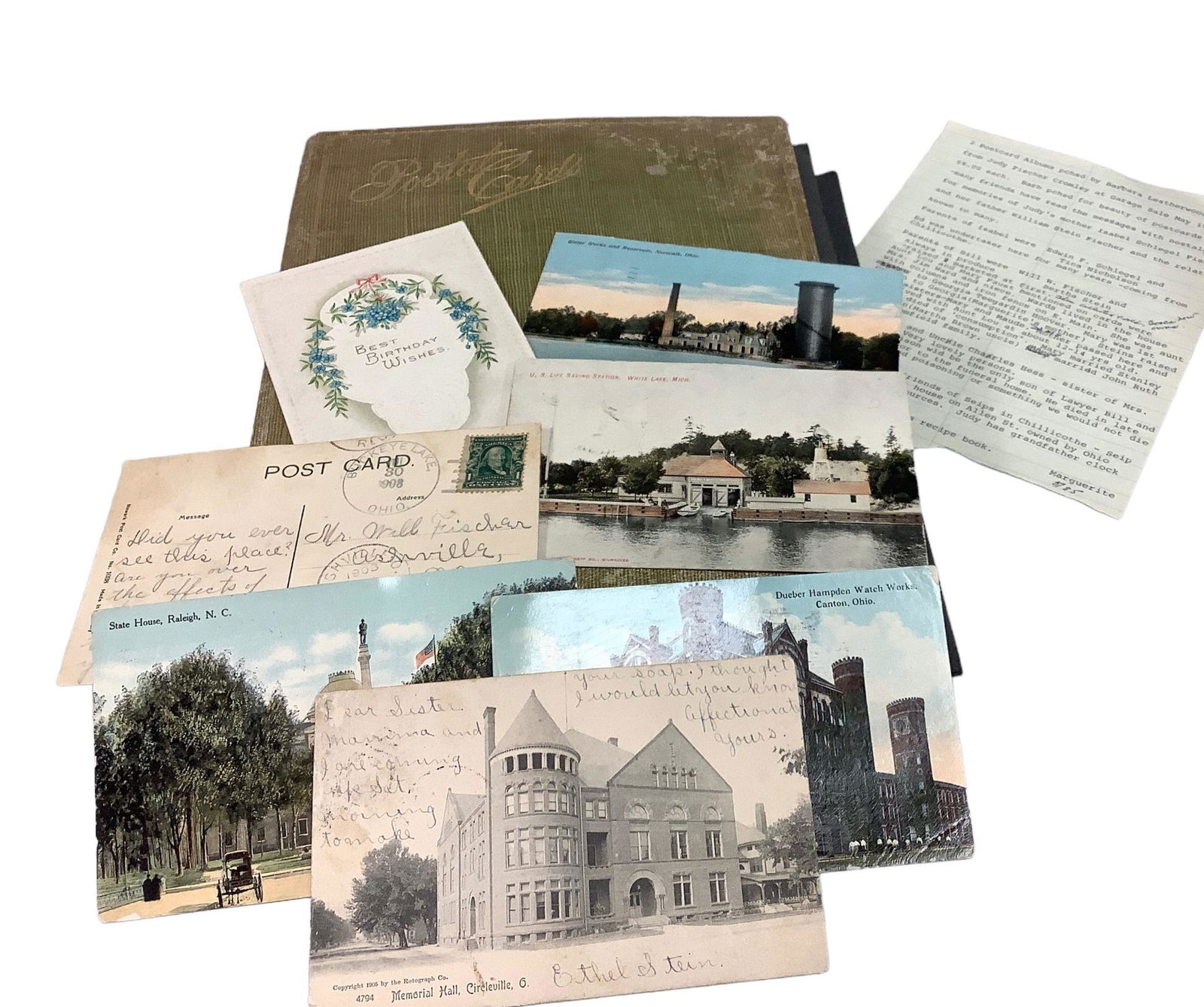 Vintage Postcard Collection in Album (1 of 6)