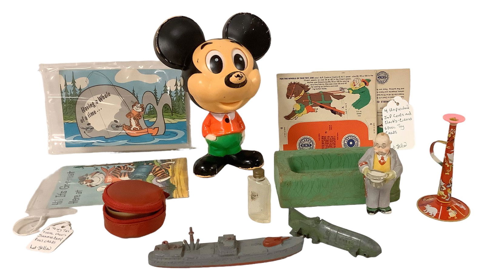 Eclectic Lot of Vintage Toys and Other Related Items (1 of 2)