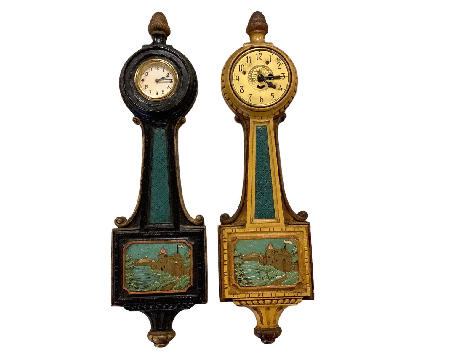 (2) Colonial Banjo Clocks (1 of 2)