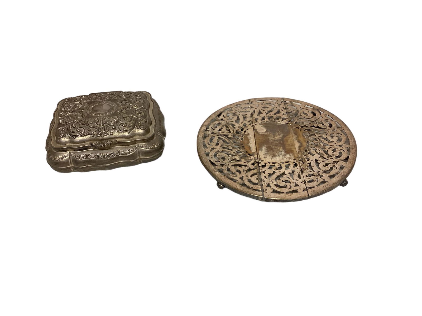 Jewelry Box and Trivet (1 of 2)