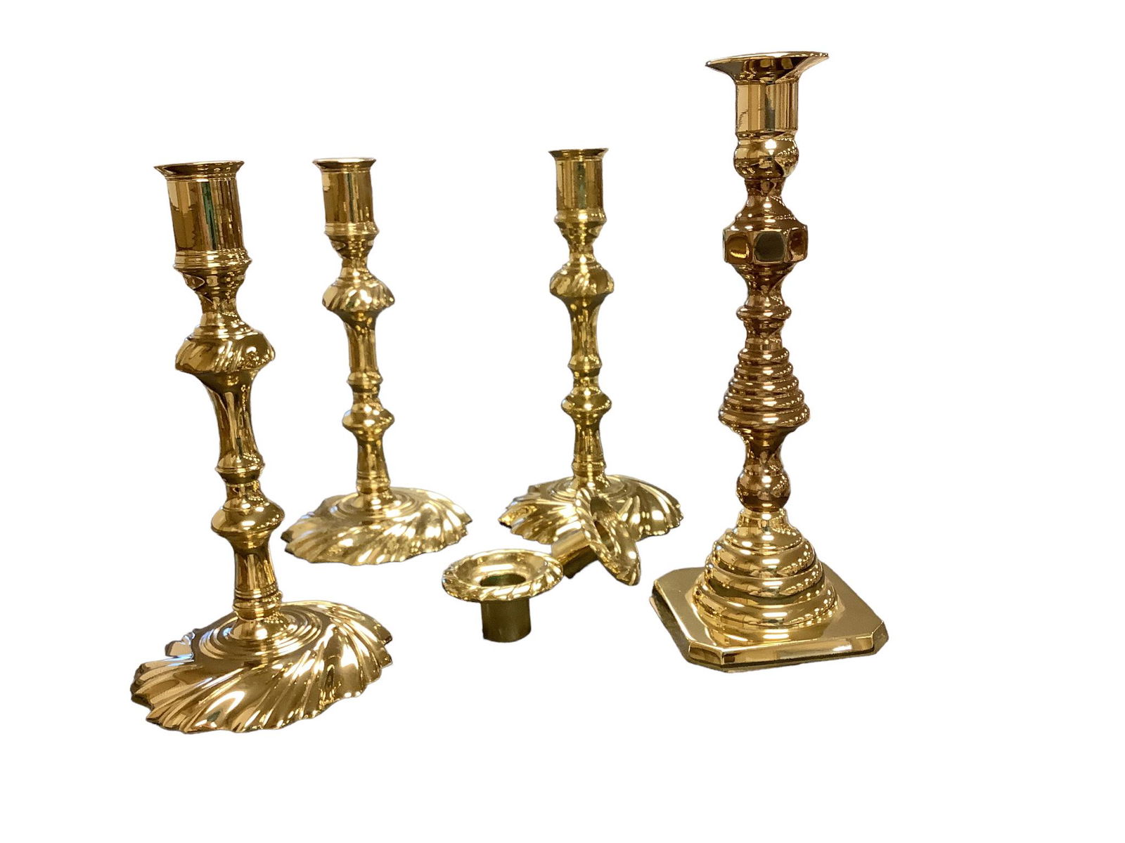 (4) Baldwin Brass Candle Sticks (1 of 4)