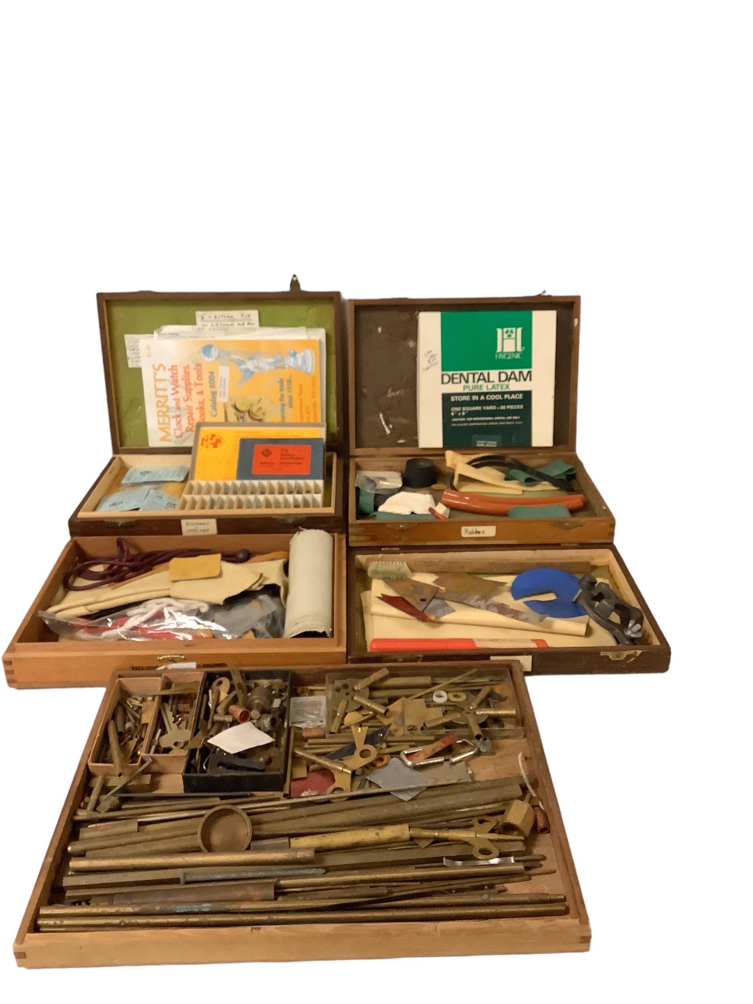 Clock & Watch Making Parts and Tools (1 of 1)