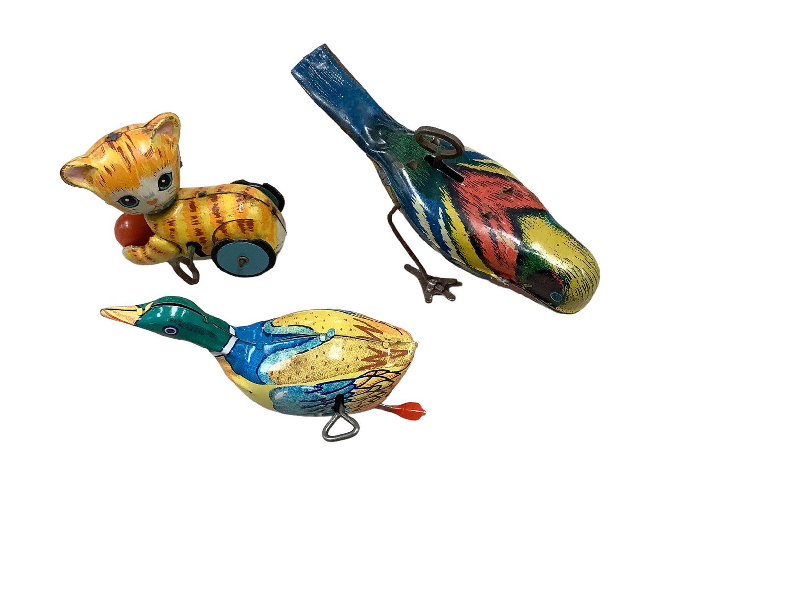 Three Tin Wind Up Toys (1 of 4)