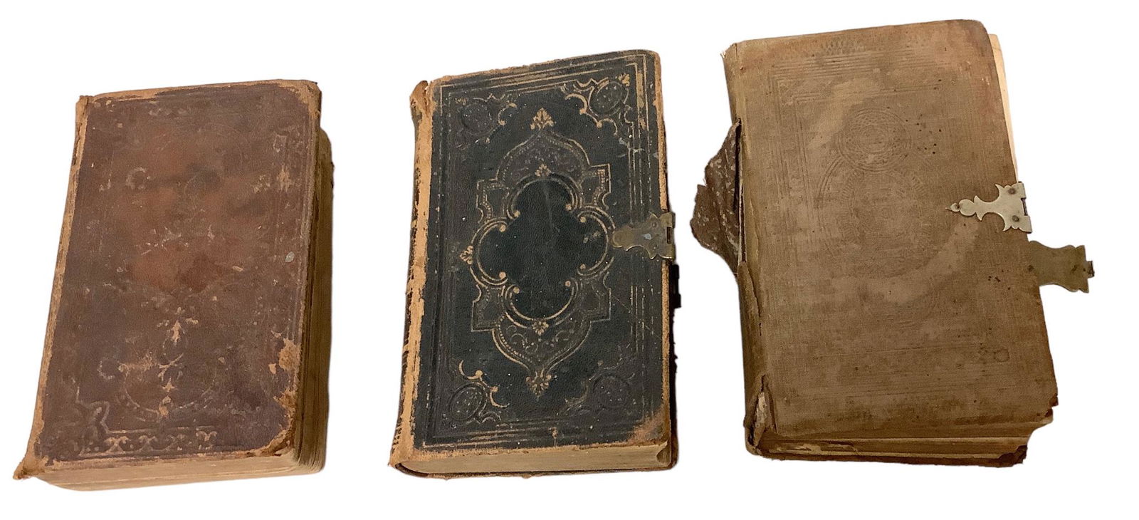 Three (3) Small Antique Bibles (1 of 2)