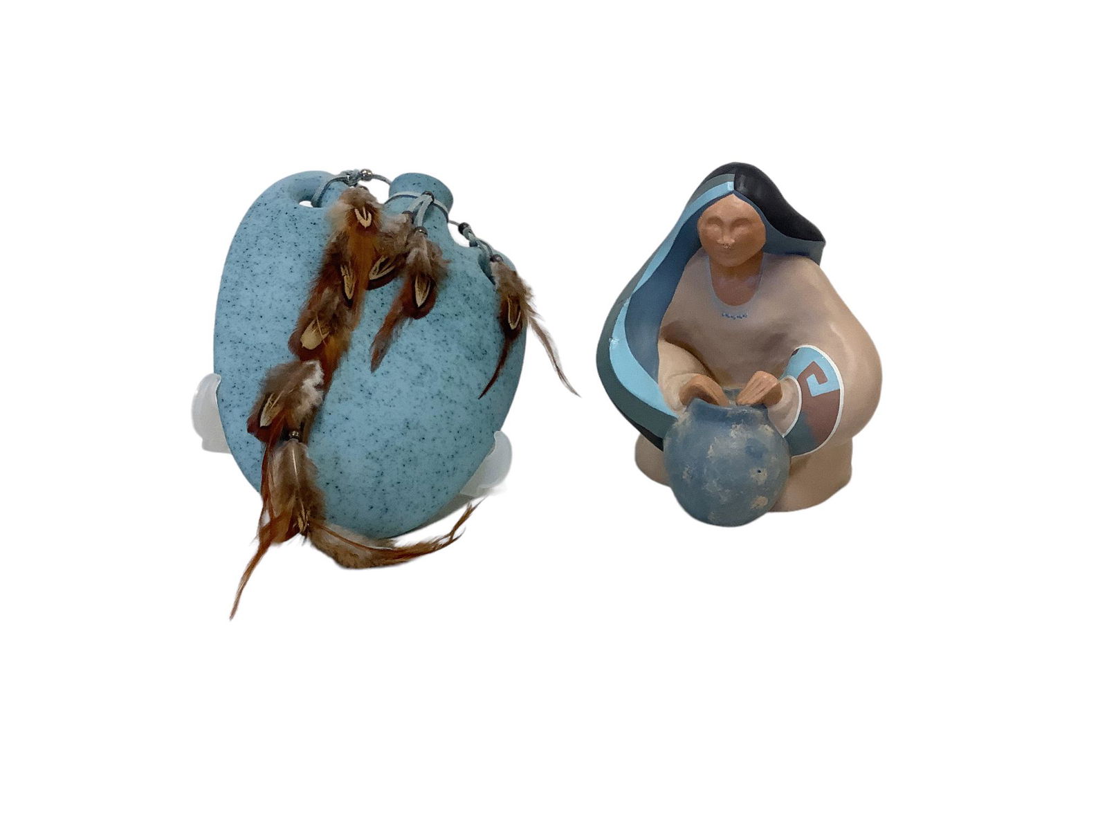 (2) Southwestern Sculptural Pieces (1 of 5)