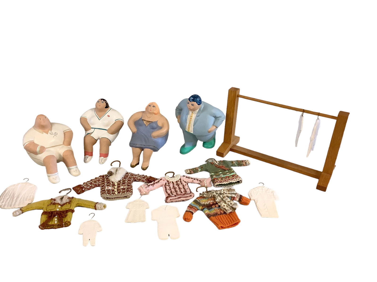 Decorative Figures and Clothing (1 of 1)