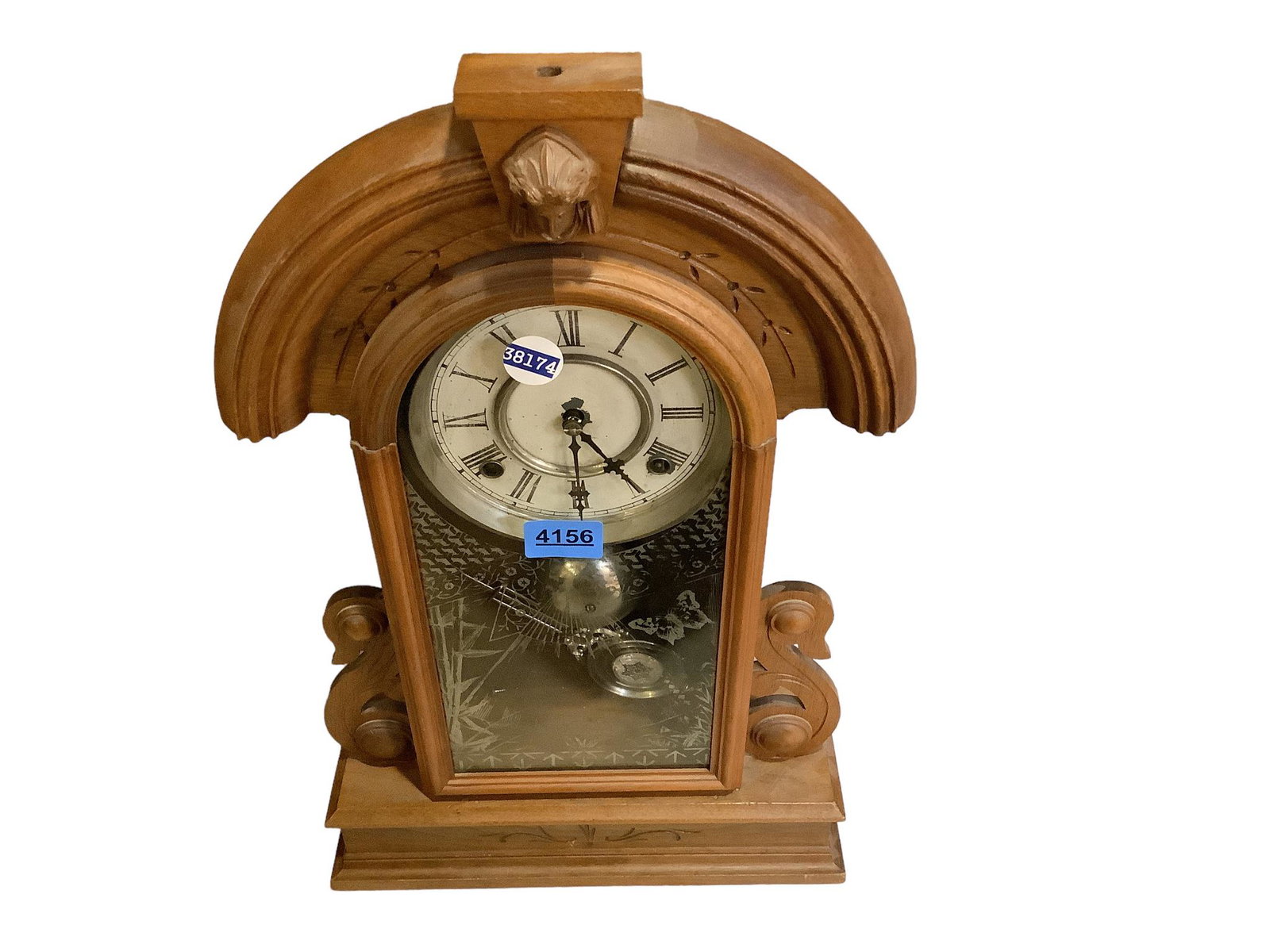 Mantel Clock: Mantel Clock 13îW 20.75îH