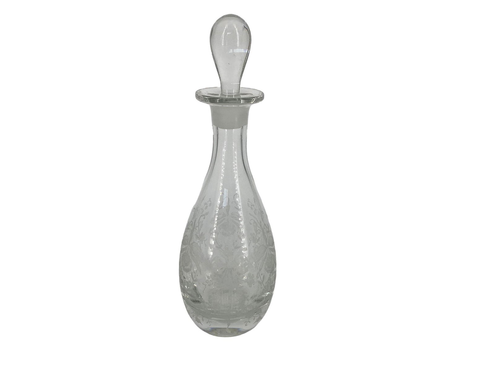 Heisey 1/2 Marshall ìOrchidî Etch One Pint Decanter (1 of 2)
