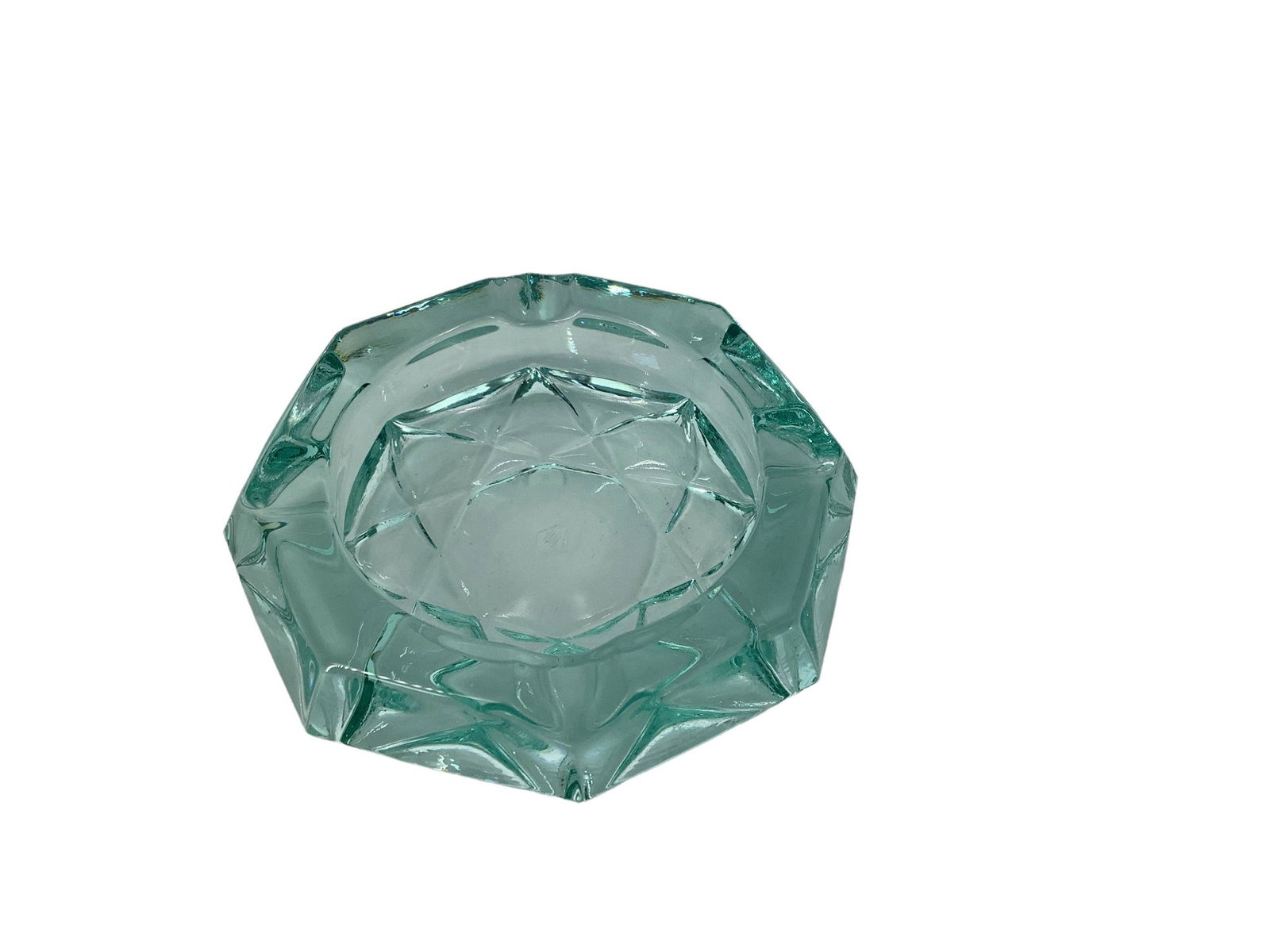 Heisey Kohinoor Zircon Ashtray: Heisey Kohinoor Zircon Ashtray #1488.ìHî