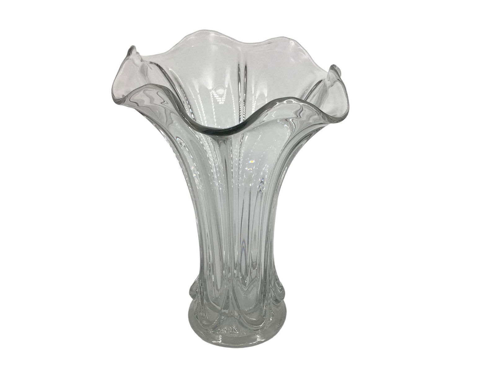 Heisey Carnation Vase: Heisey Carnation Vase 436-4. ìHî.10.75î