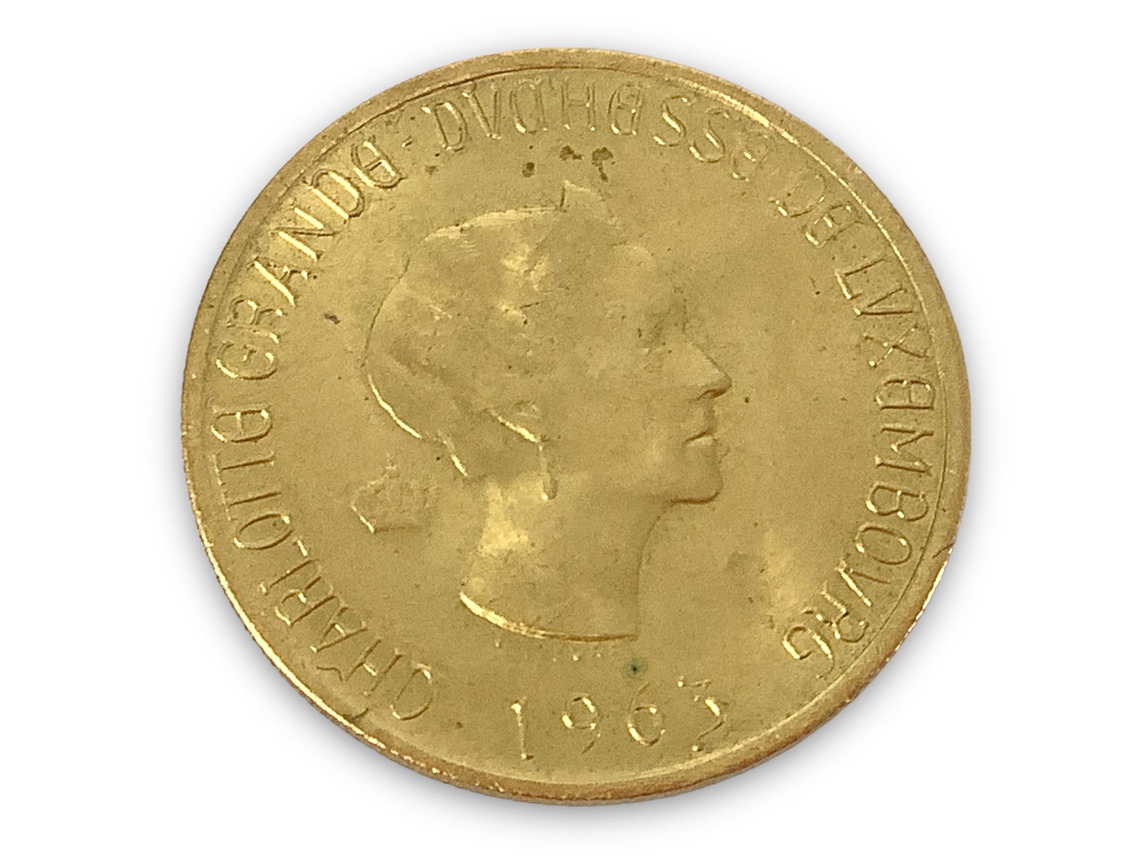 Luxembourg 1963 Foreign Gold Coin (1 of 3)