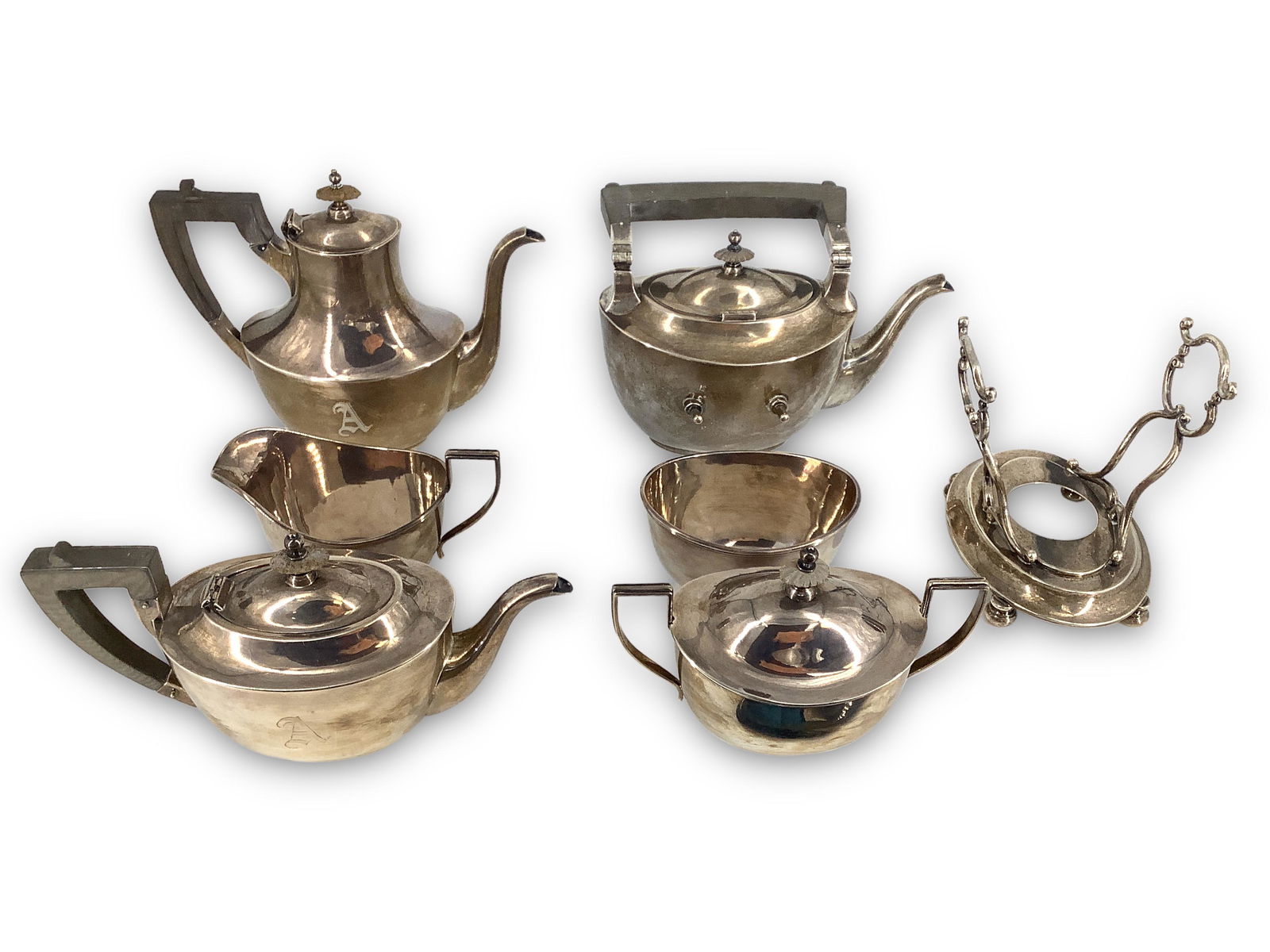 Shreve Crump & Low Co. Tea and Coffee Service Set - 73.82 troy ounces (1 of 8)