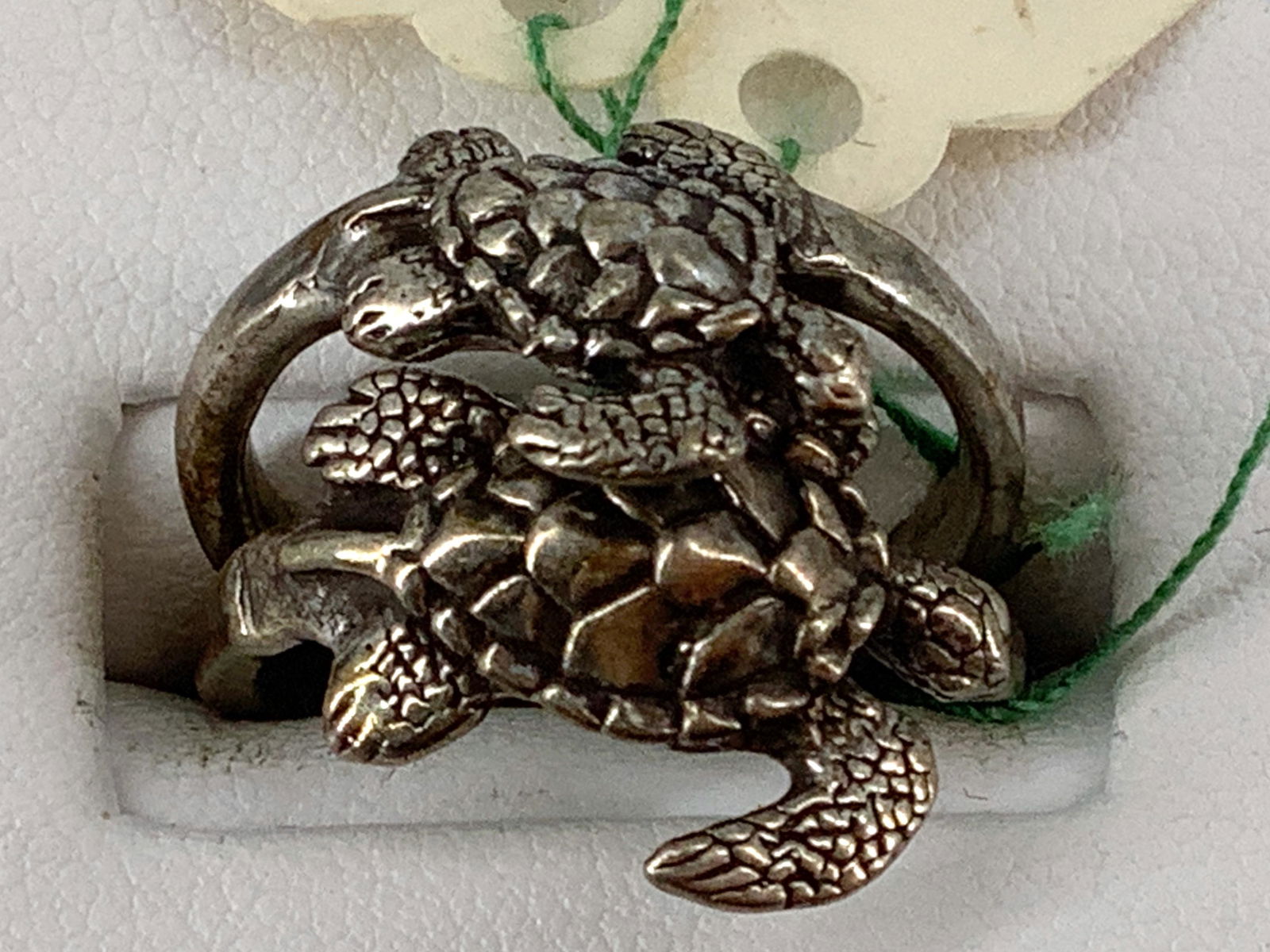 Two Sterling Silver Turtle Rings (1 of 4)