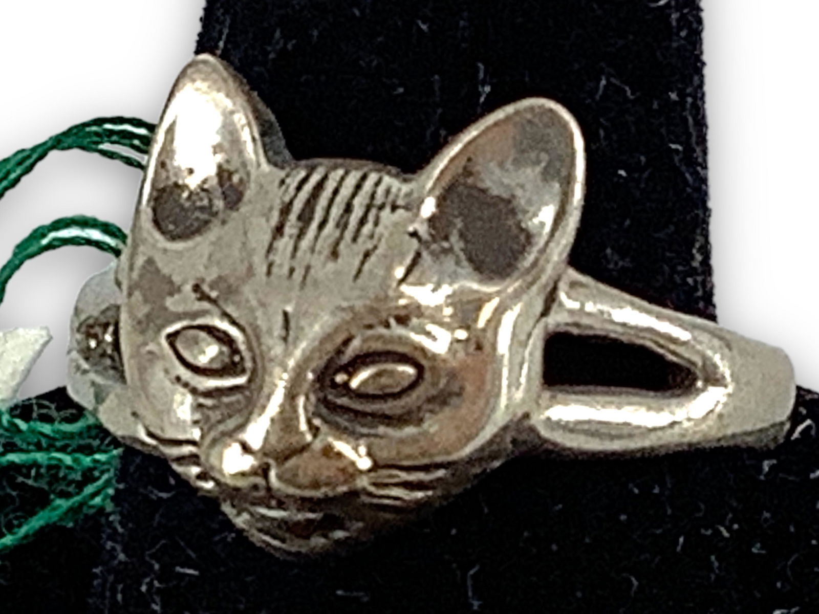 Sterling Silver Cat Ring (1 of 3)