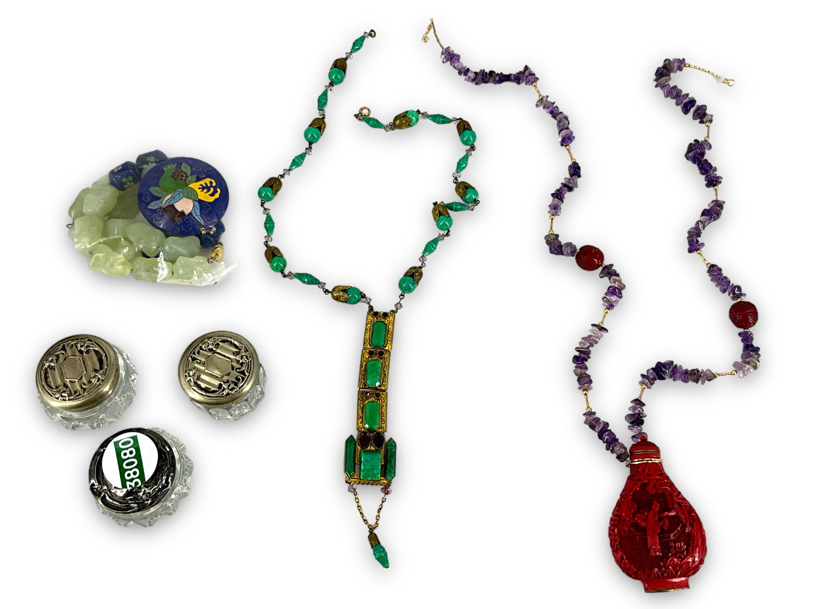 Necklaces and Glass Containers (1 of 6)