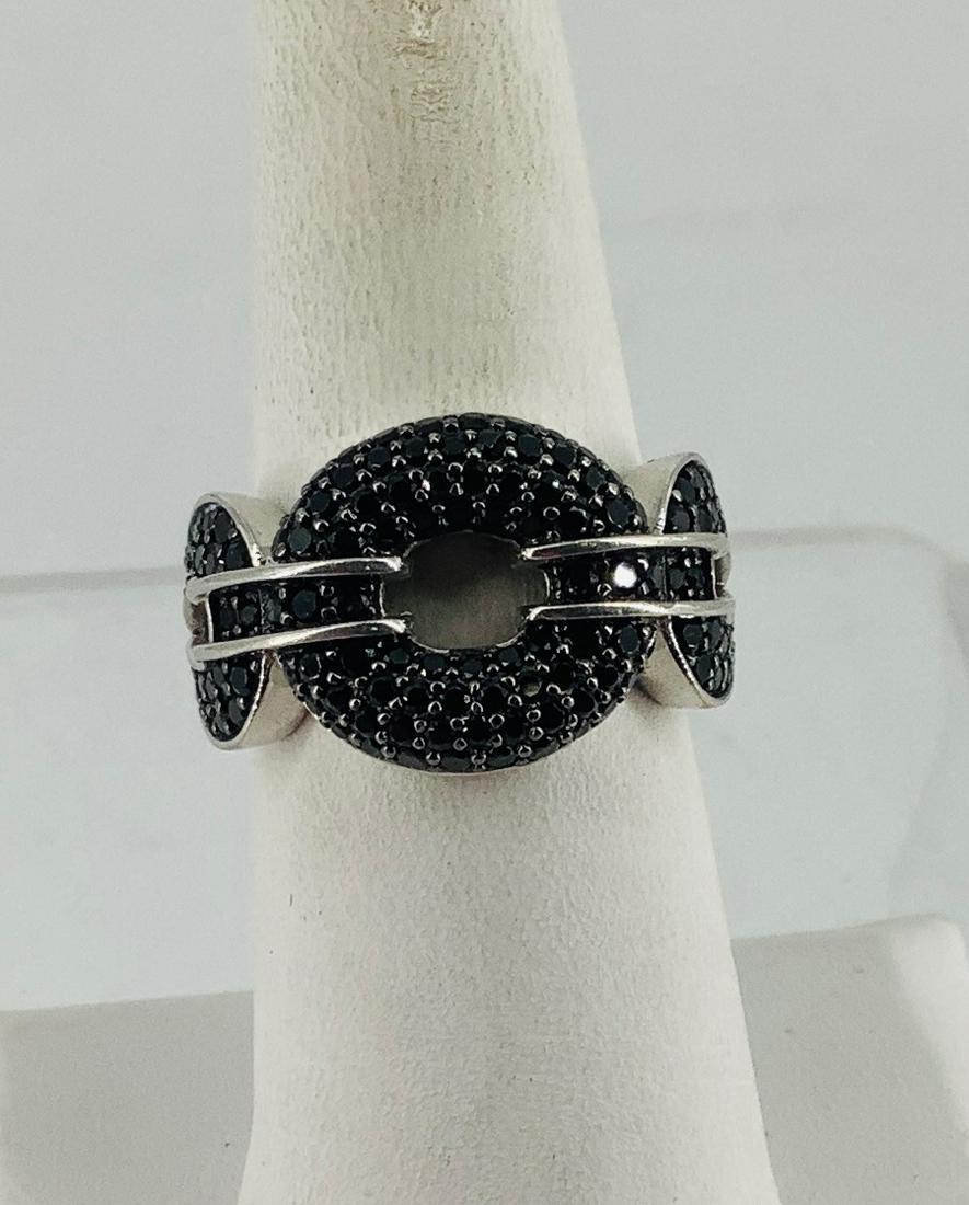 Modern Sterling Silver fashion Ring (1 of 5)
