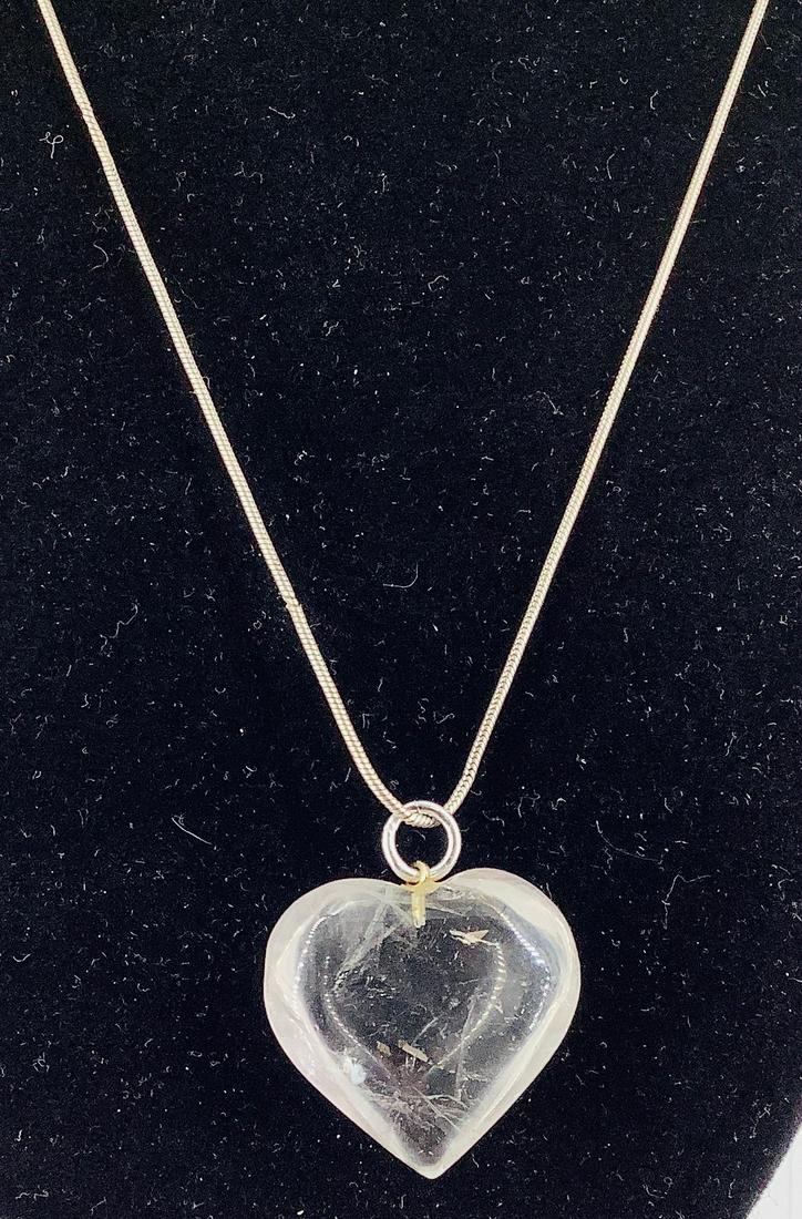 Sterling and Quartz Necklace (1 of 5)