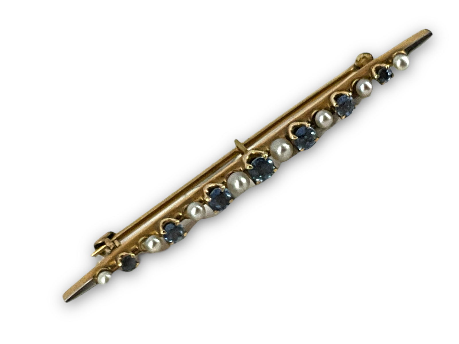 Antique Gold Bar Pin (1 of 4)