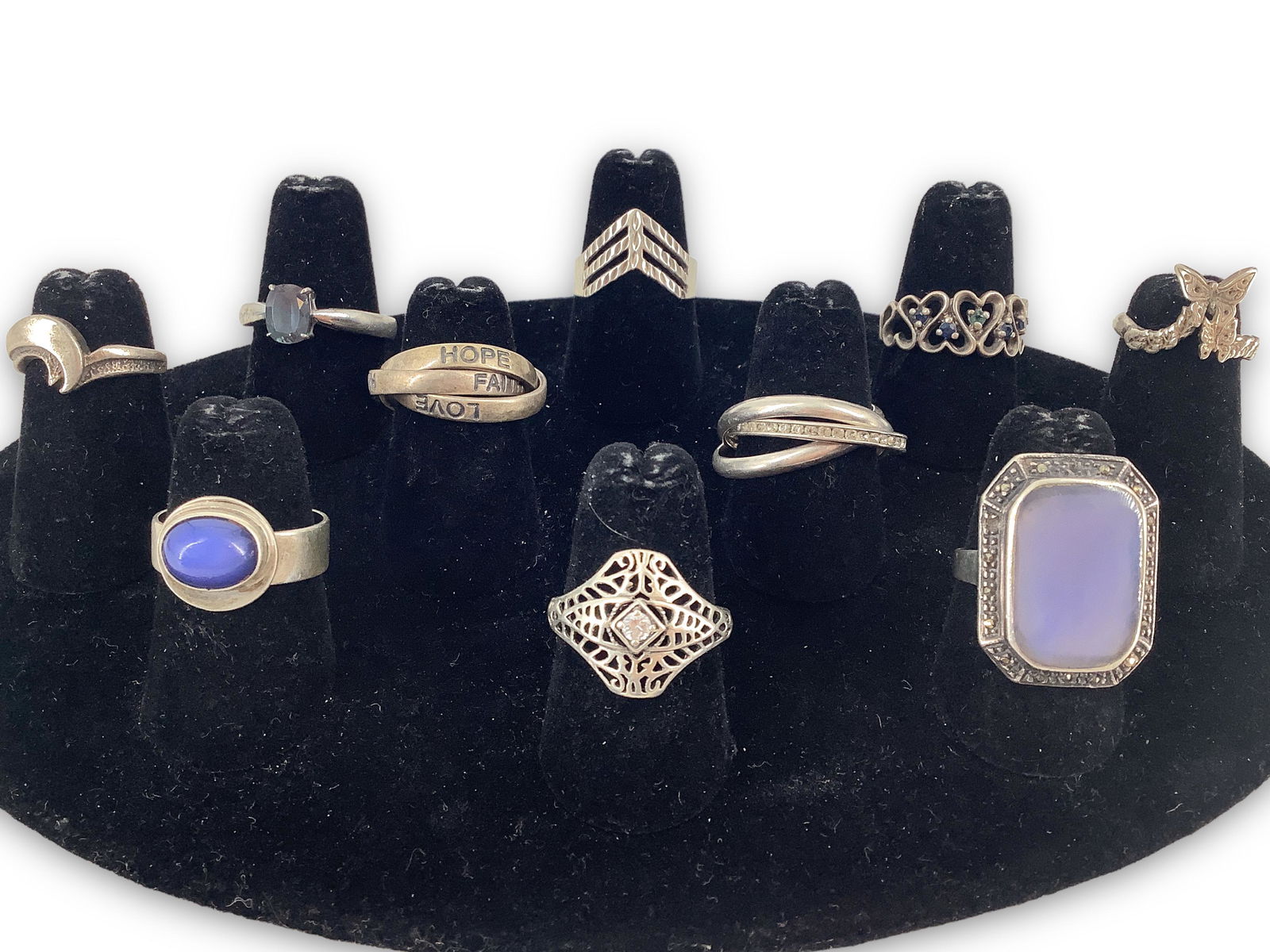 (10) Sterling Silver Rings (1 of 8)
