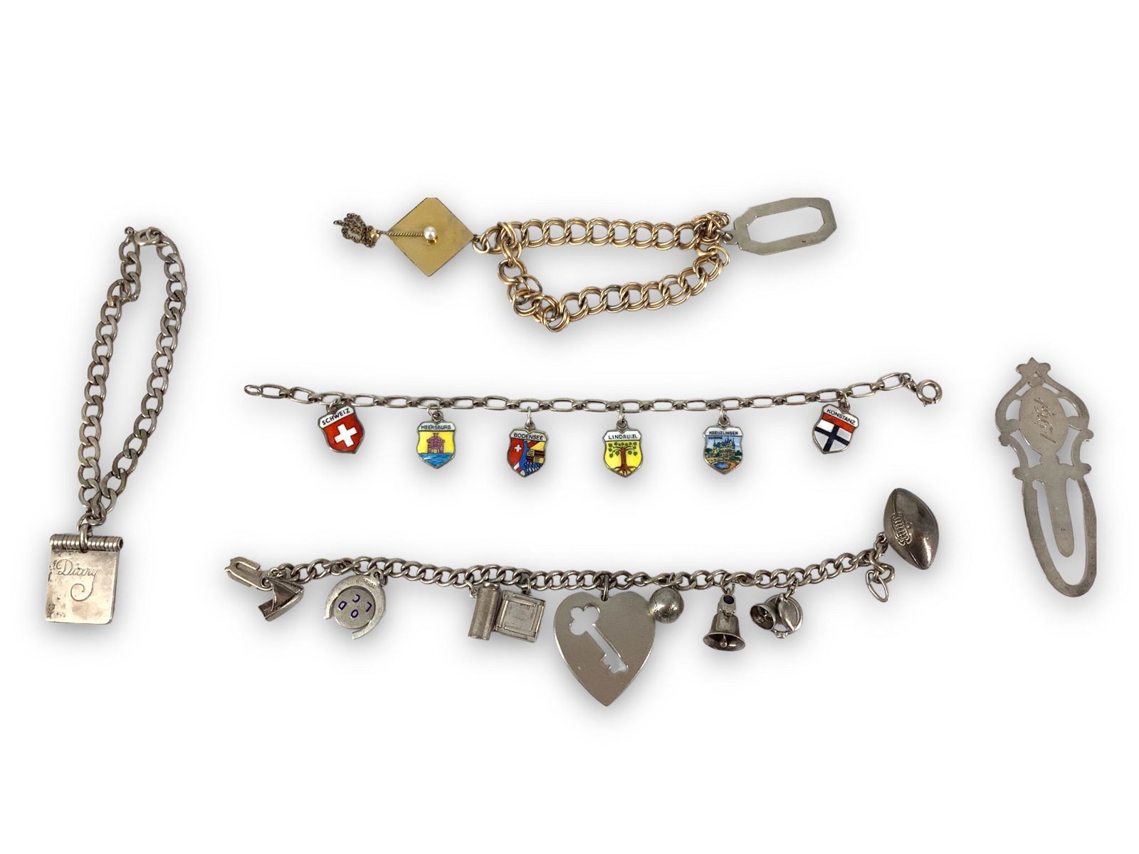 Charm Bracelets with Charms and Bookmark (1 of 6)