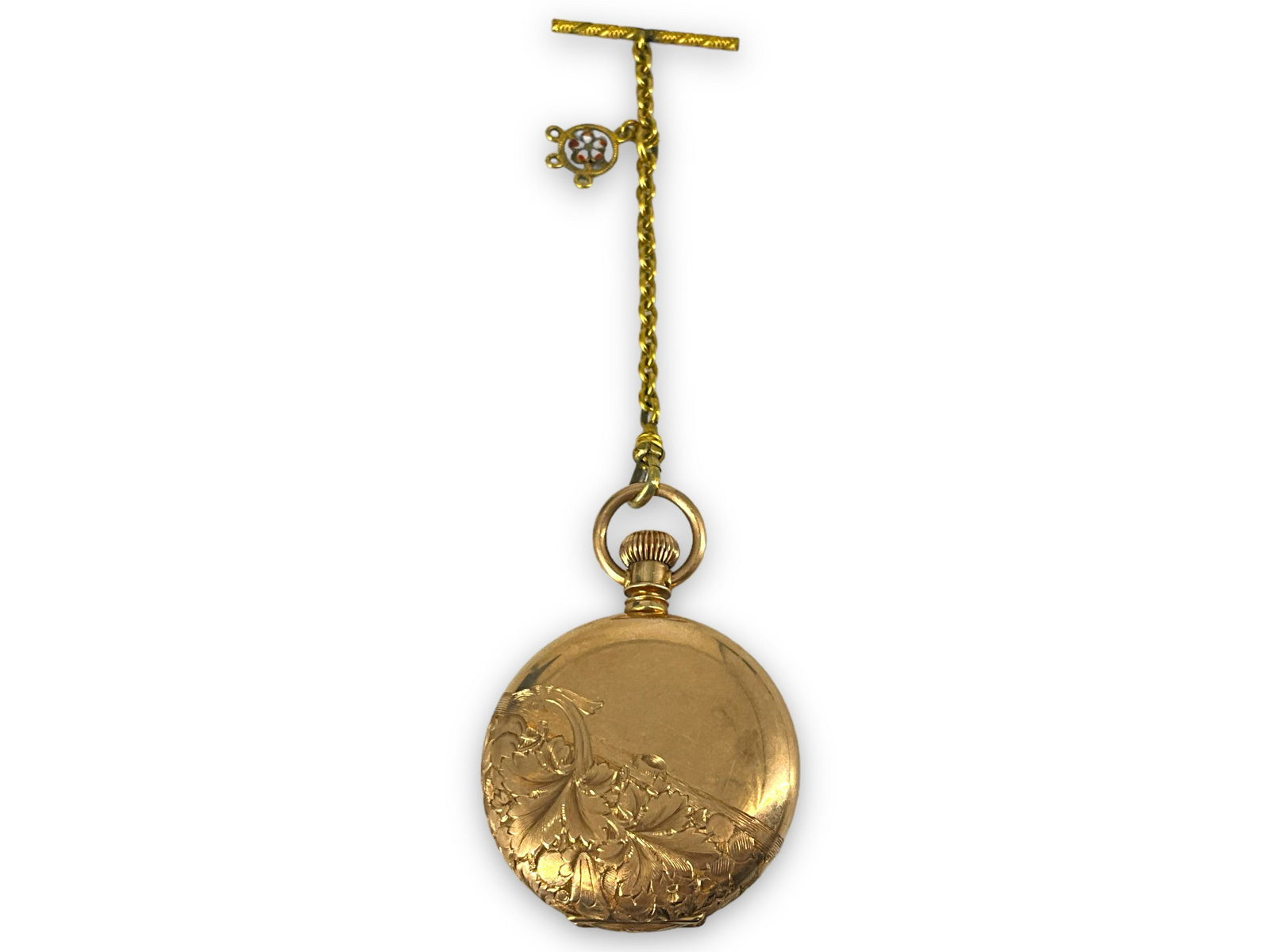 American Waltham Watch Co. Antique Pocket Watch - Gold Case (1 of 6)