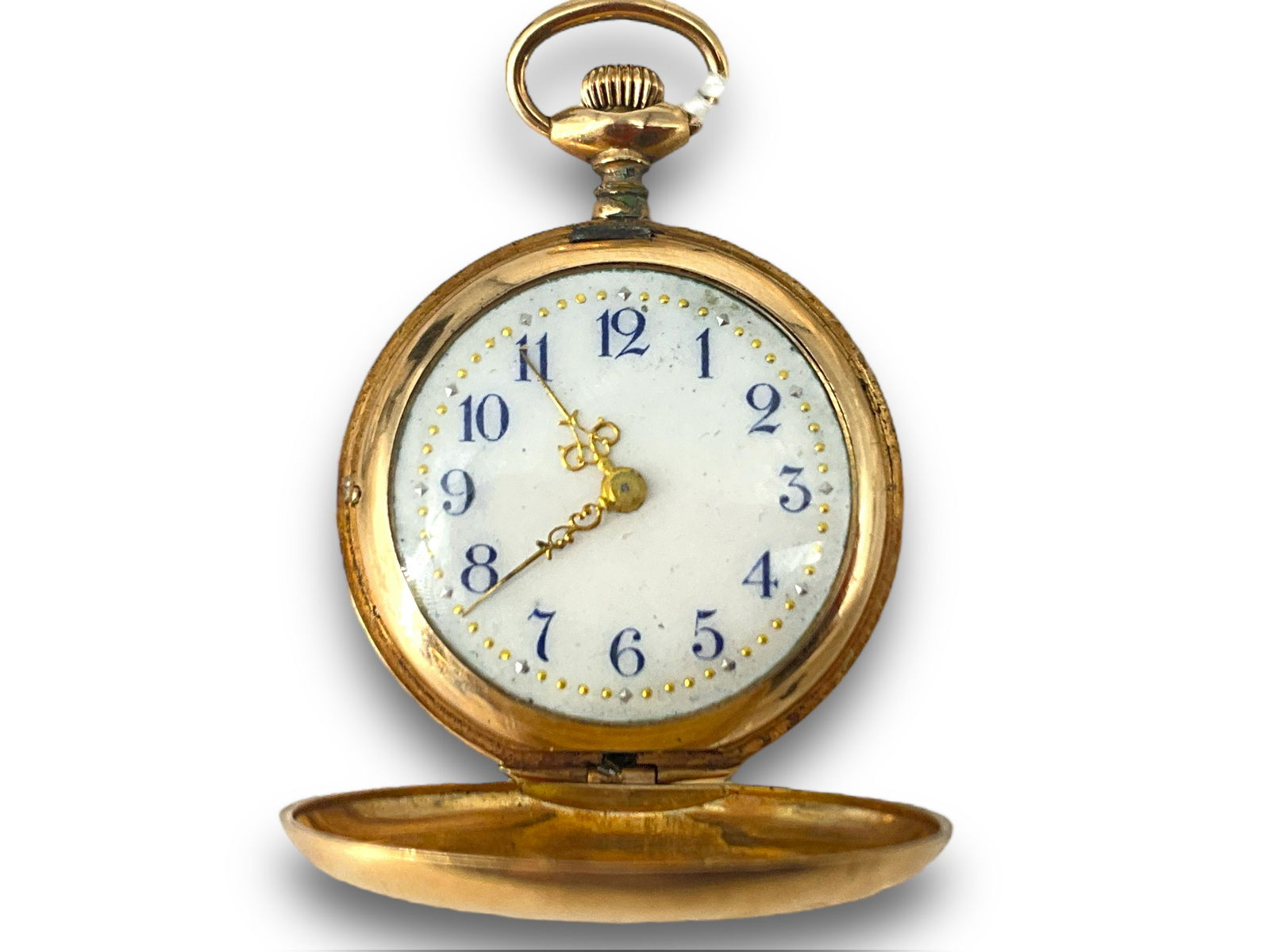 Small Pocket Watch - 14kt Gold Case (1 of 5)