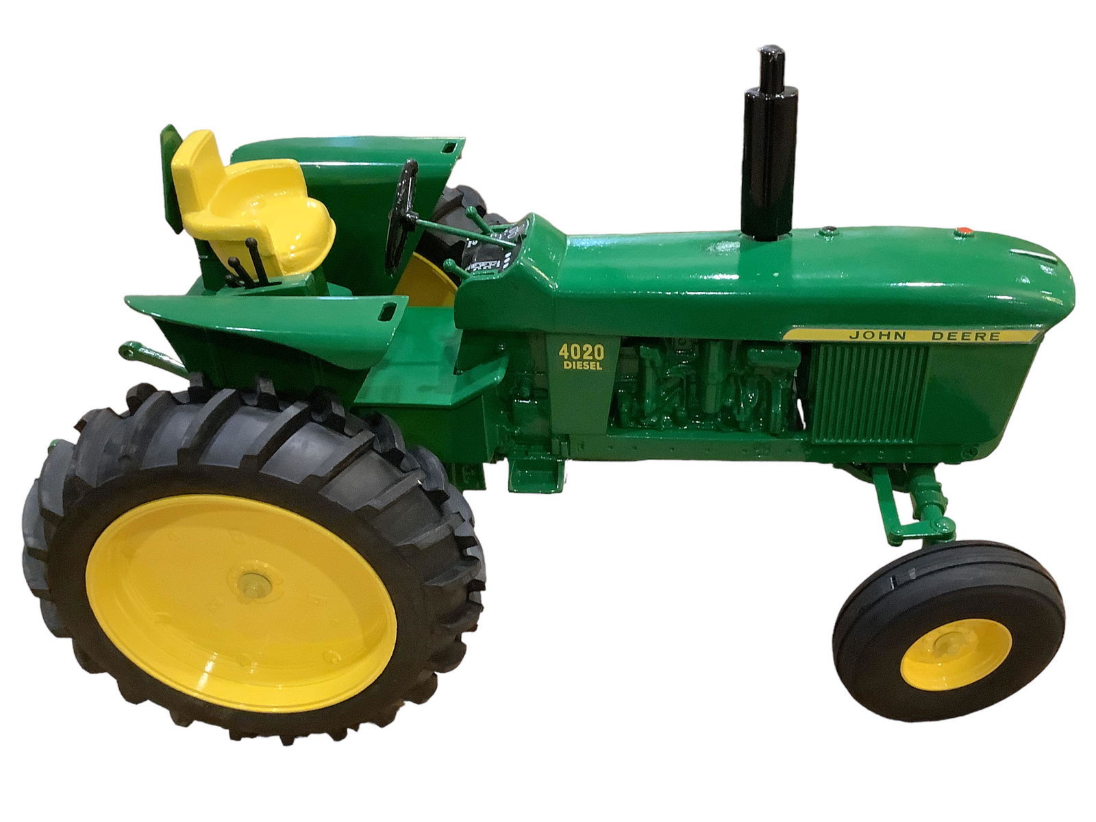 Ertl/Model Scales John Deere Diecast 4020 Diesel Tractor: Ertl/Model Scales John Deere Diecast 4020 Diesel Tractor 1:8 scale