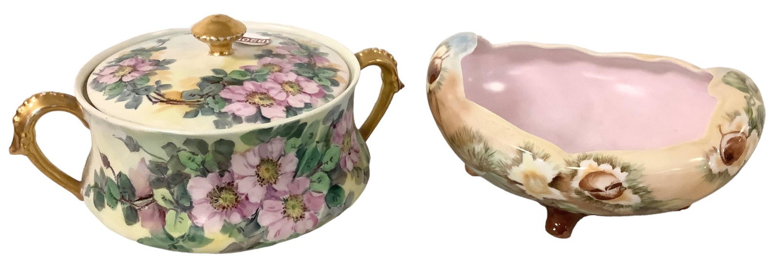 Pretty Hand-Painted China Pieces (1 of 4)