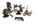 Childís Singer Toy Sewing Machine & Sewing Machine Accessories