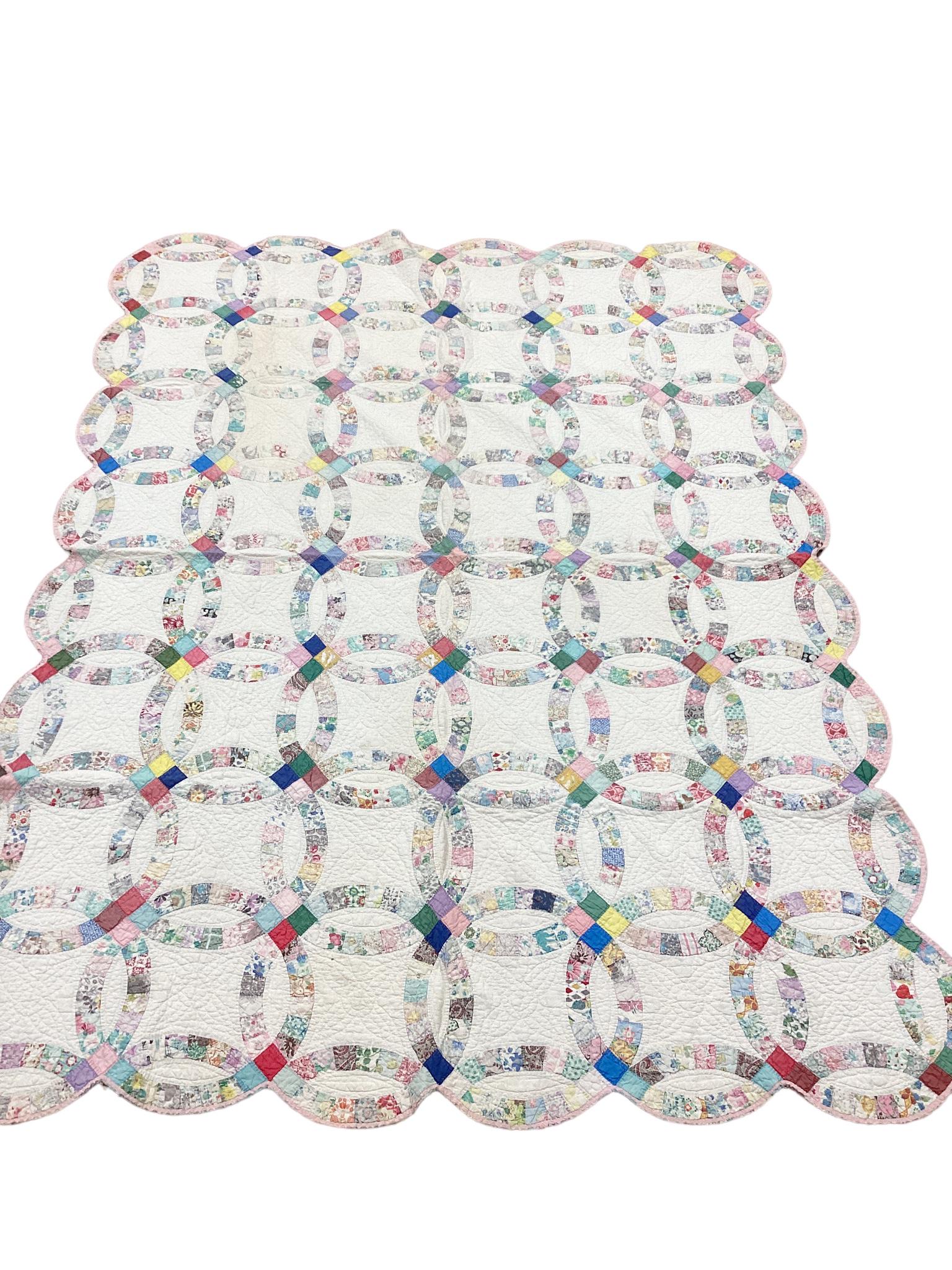 Quilt - Double Wedding Ring (1 of 3)