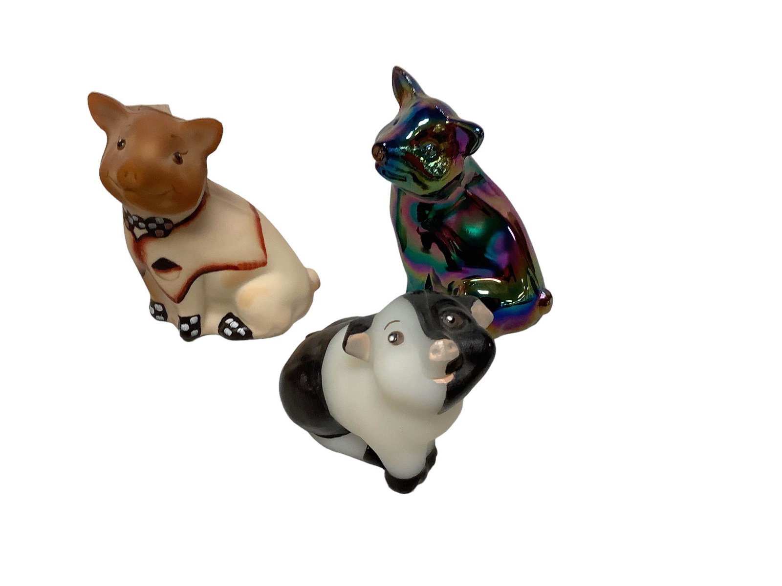 Fenton Pig Figurines (1 of 2)