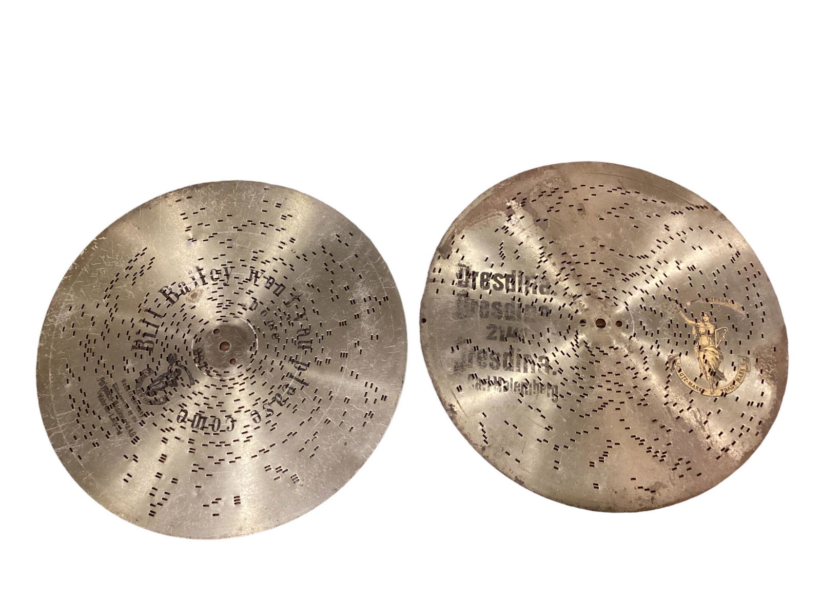 20 Polyphon Discs for a Hand Crank Music Box (1 of 1)