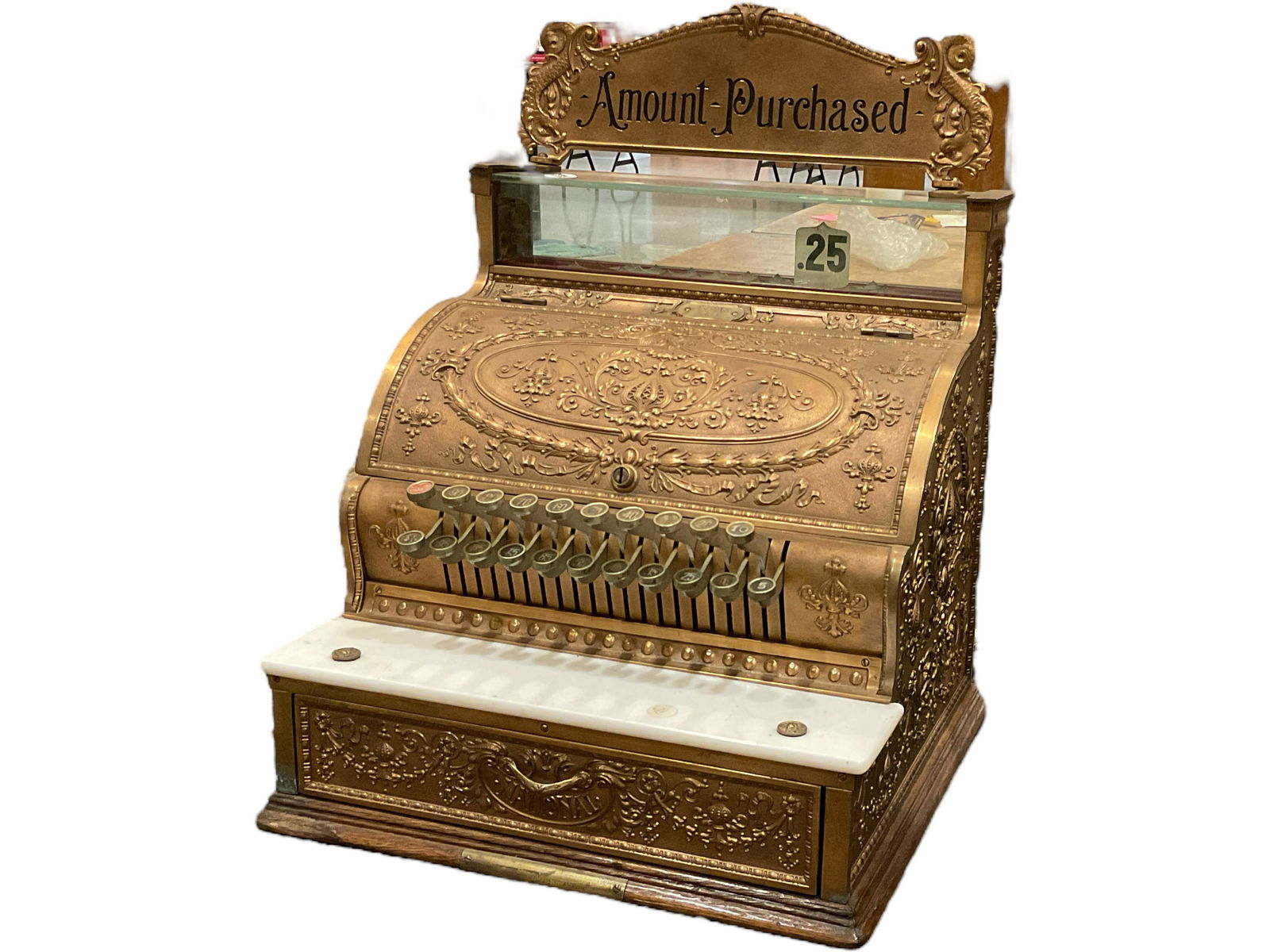 ìThe National Cash Register Co.î Brass Cash Register (1 of 5)