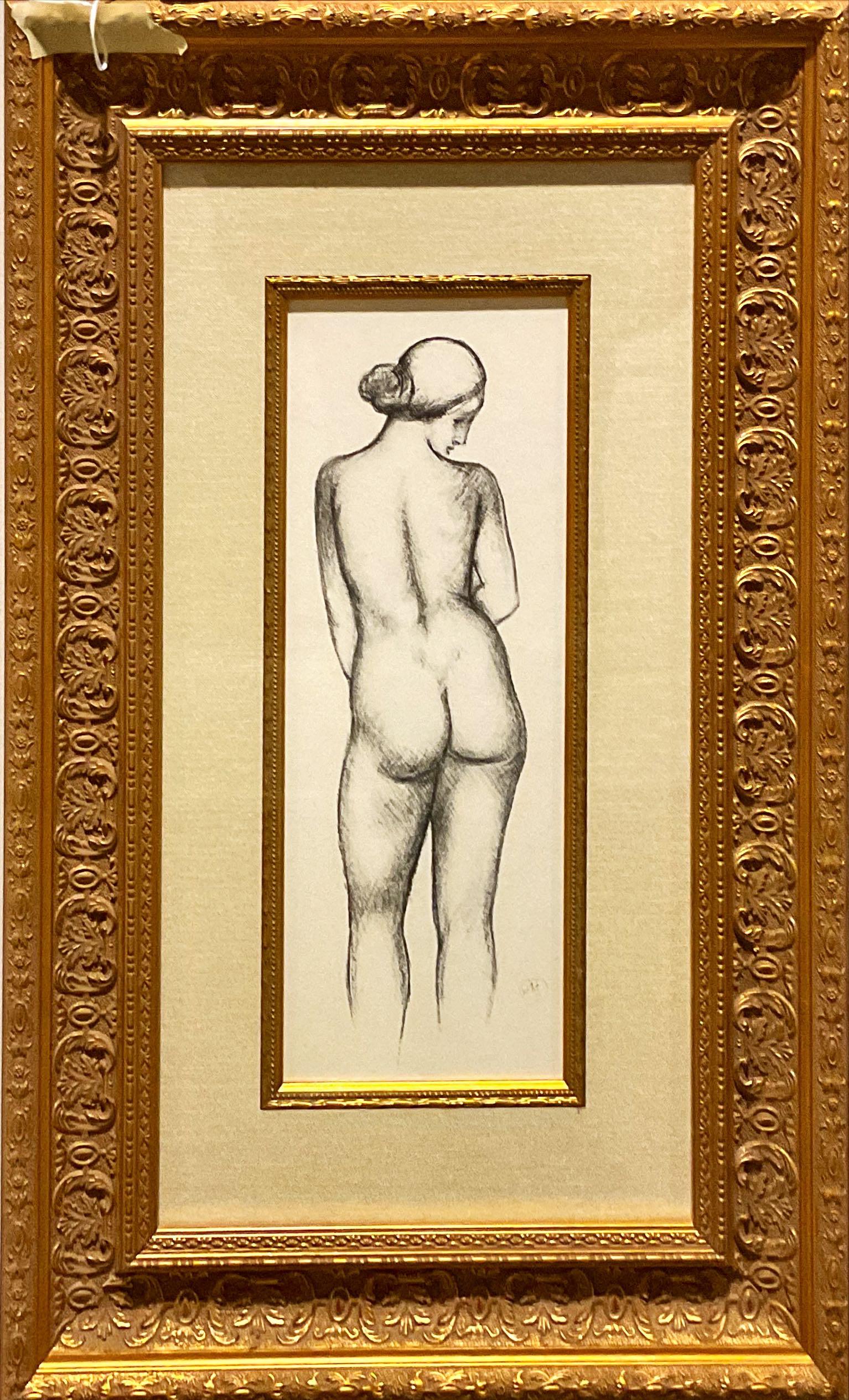 Aristide Maillol Lithograph -ìNu De Derriere 1960î (1 of 3)
