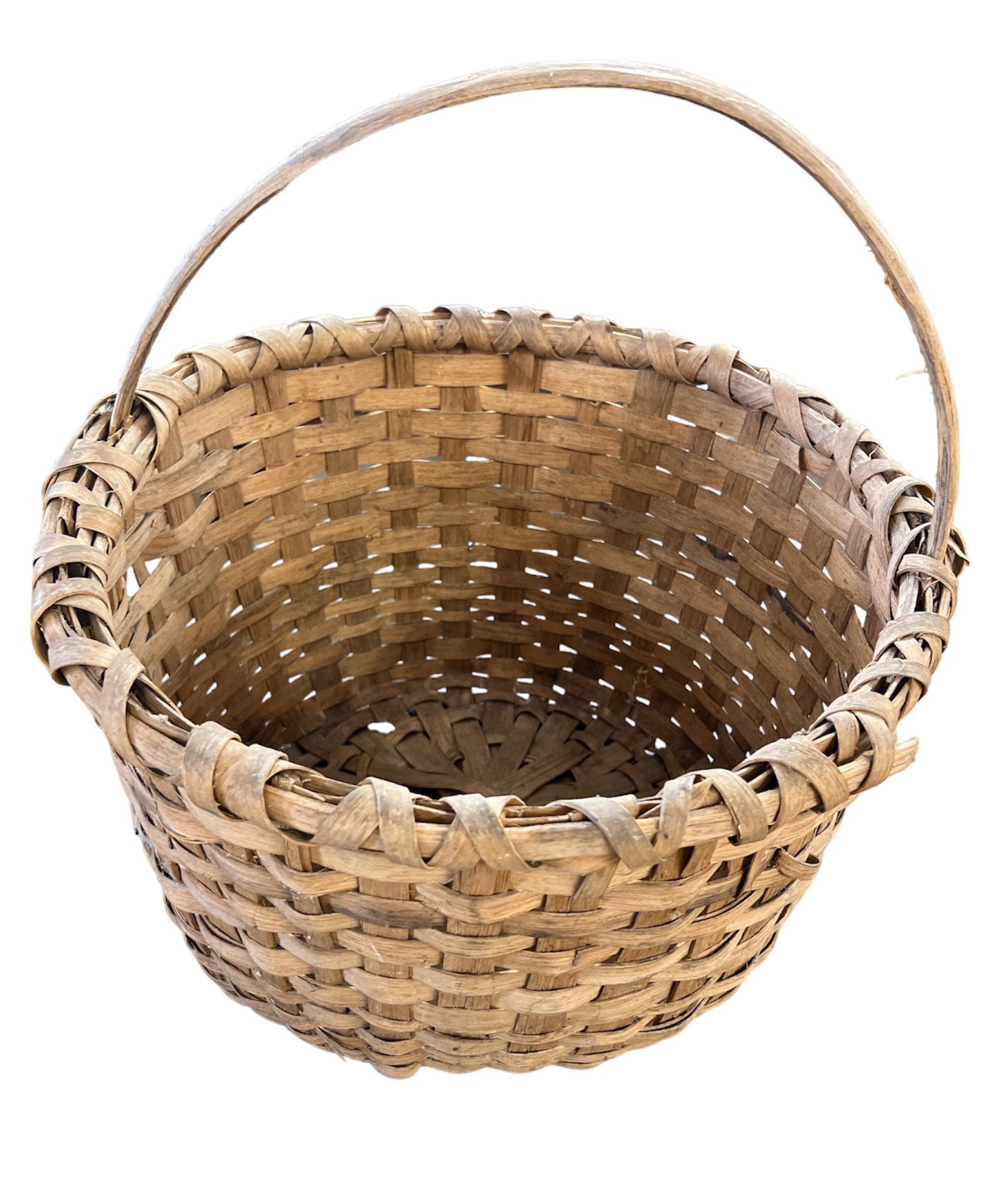 Woven Basket: Woven Basket 16" tall